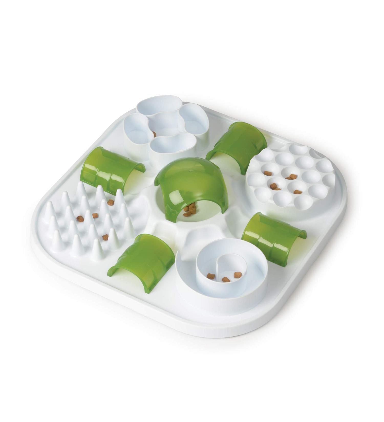 Catit Play Treat Puzzle Slow Feeder - Engaging Cat Toy for Slow Eating - Buy Online on GoSupps.com