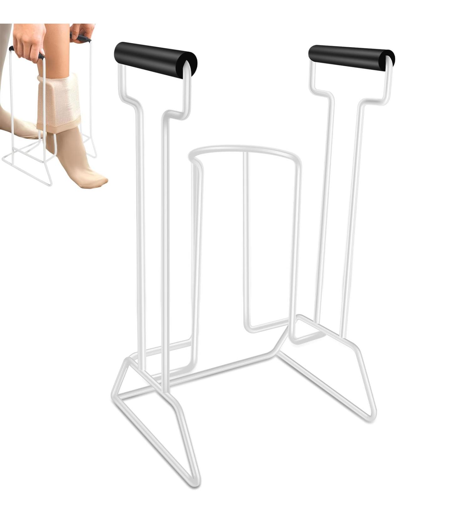 GLMFAN Aids for Putting on Socks Aid Device for Seniors Wide Aid Compression Aid Device Stocking Donner Helper Aid Tool for Calves Less Than 18" in Circumference - Buy Online on GoSupps.com