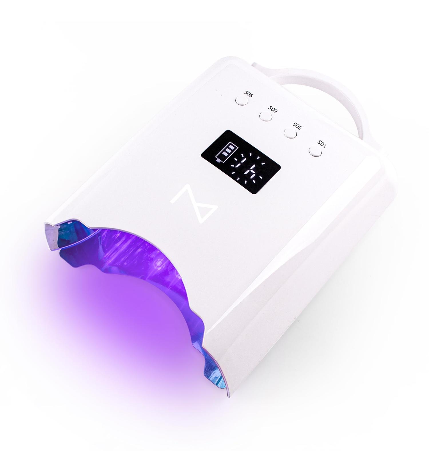 Buy M - NEO 78W Cordless Rechargeable Nail Curing Lamp | 4 Timer Settings & Auto Sensor | Perfect for All Nail Sizes - White - Buy Online on GoSupps.com