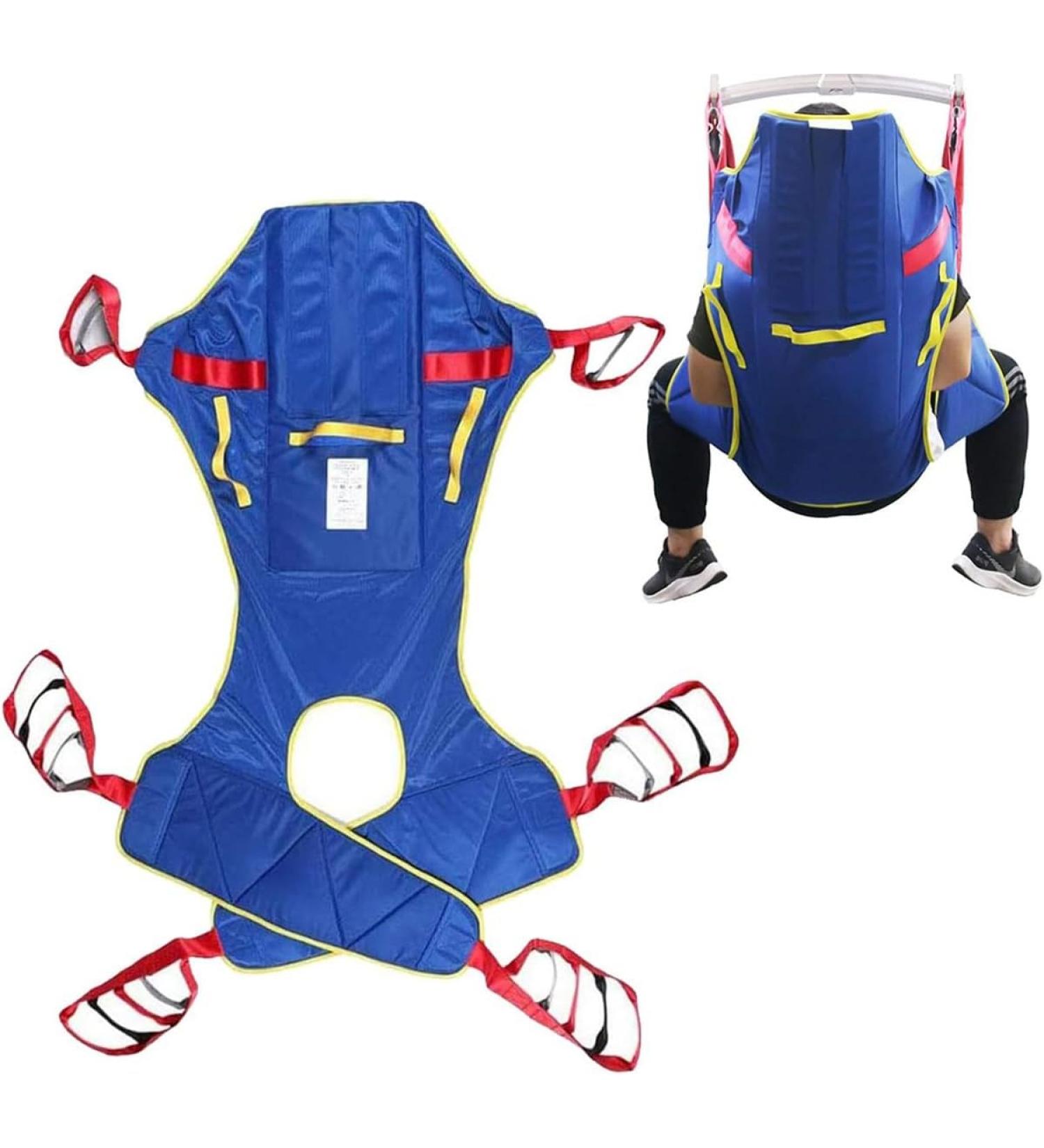 Patient Lift Toileting Sling Large Mesh Sling Full Body Sling Patient Lift Divided Leg Sling for Paralyzed Elderly/Disabled and Bariatric Handicap Patient Hoist Lift Sling Medium - Buy Online on GoSupps.com