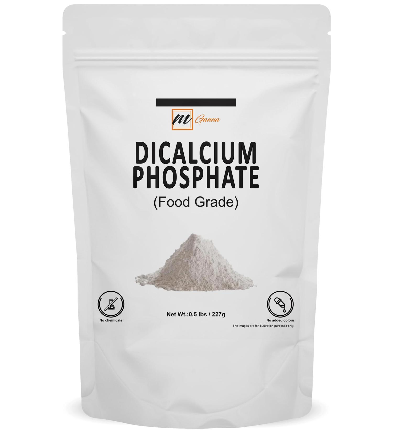 mGanna Dicalcium Phosphate for Food and Cosmetics 227 gms / 0.5 lbs - Buy Online on GoSupps.com