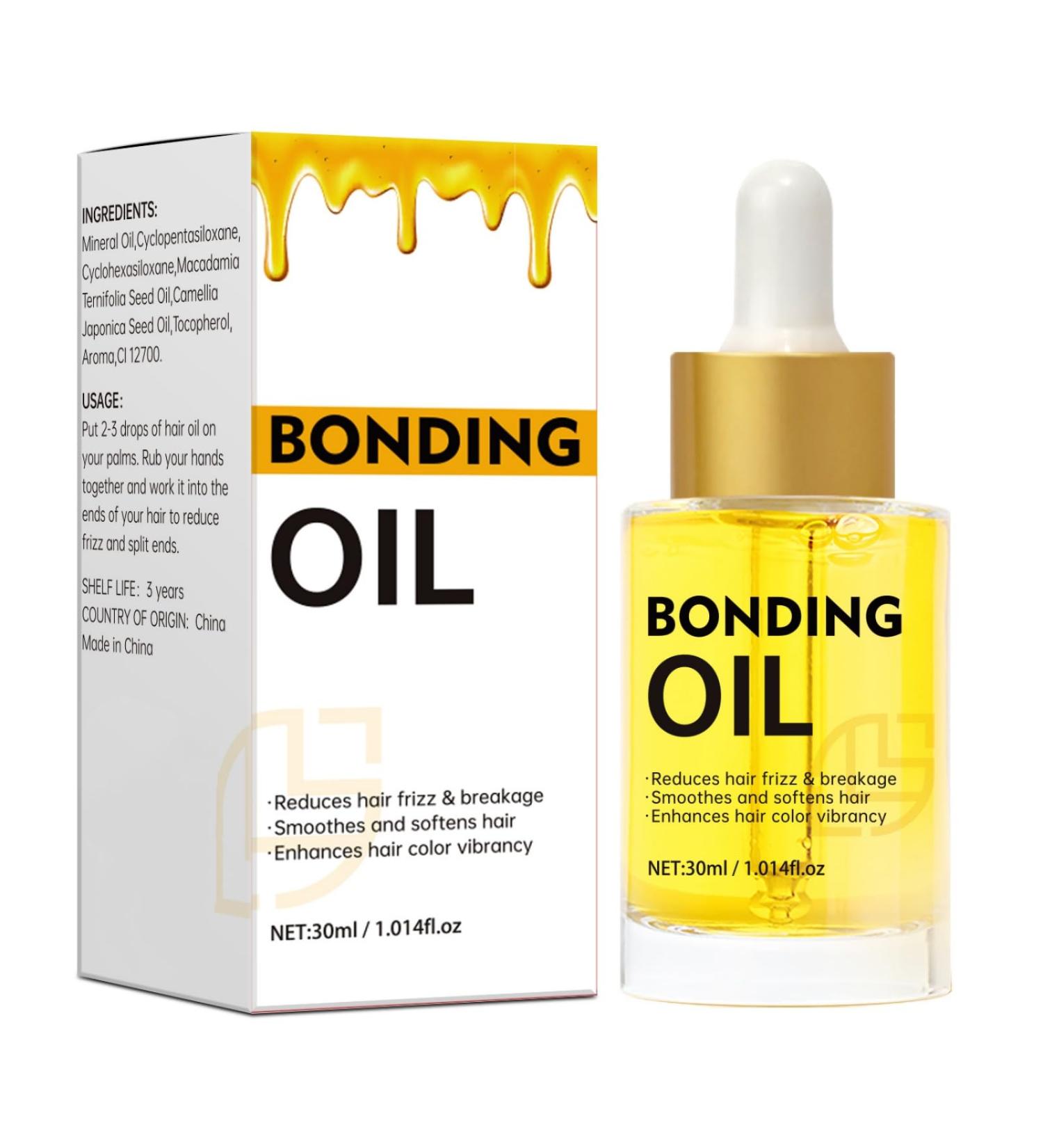 Hair Bonding Oil Hair Treatment Oil Deep Moisturizing Serum for Dry Damaged Thick Hair Hair Growth Oil High Shine Hair Oil  - Buy Online on GoSupps.com