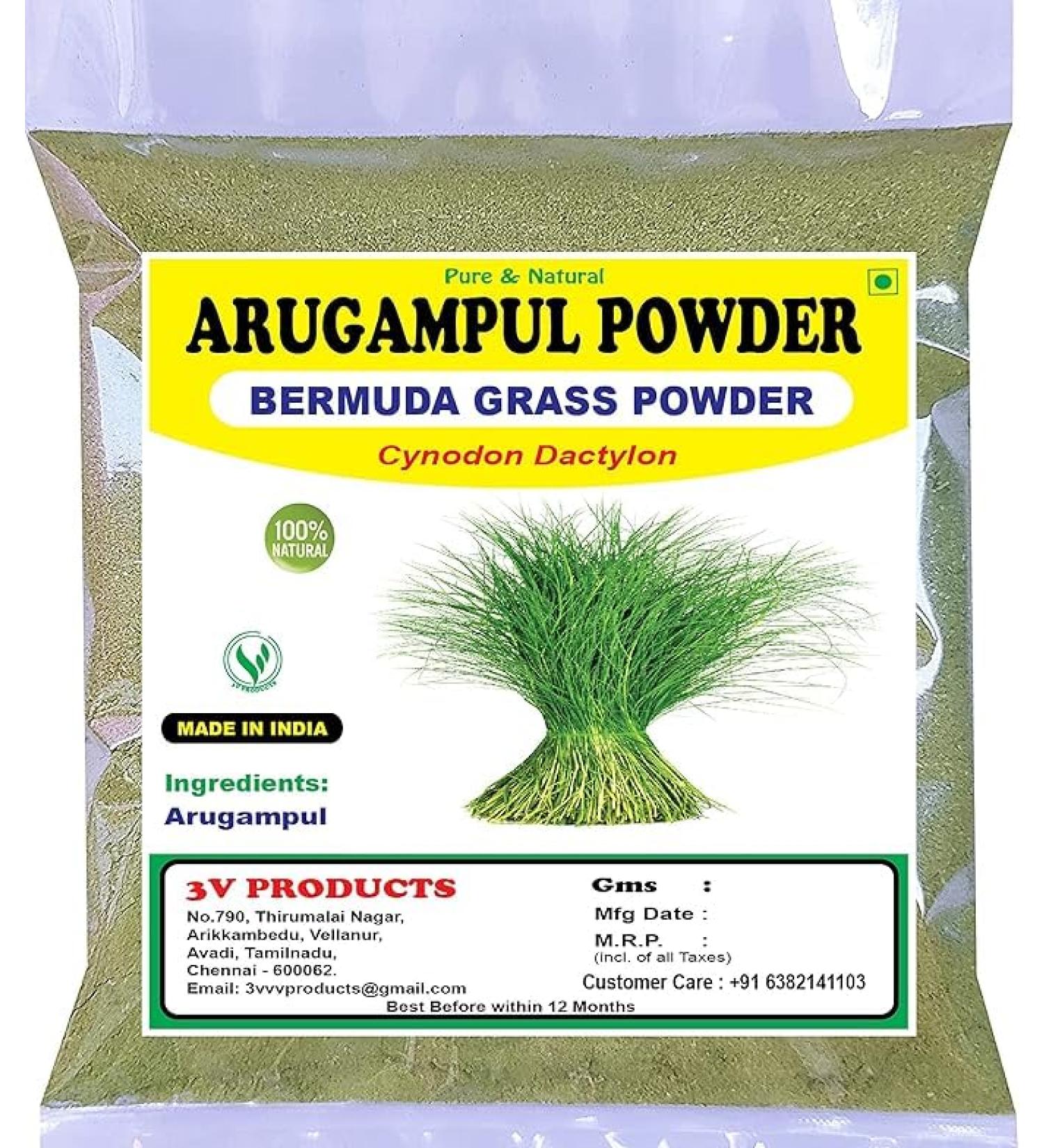 Arugampul Powder 100 GM Bermuda Grass | Doob Grass Pack Of 1 - Buy Online on GoSupps.com