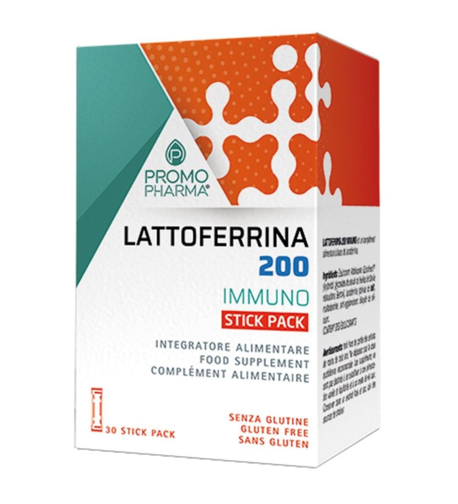  PromoPharma LATTOFERRINE 200MG 30STICKPACK - Buy Online on GoSupps.com