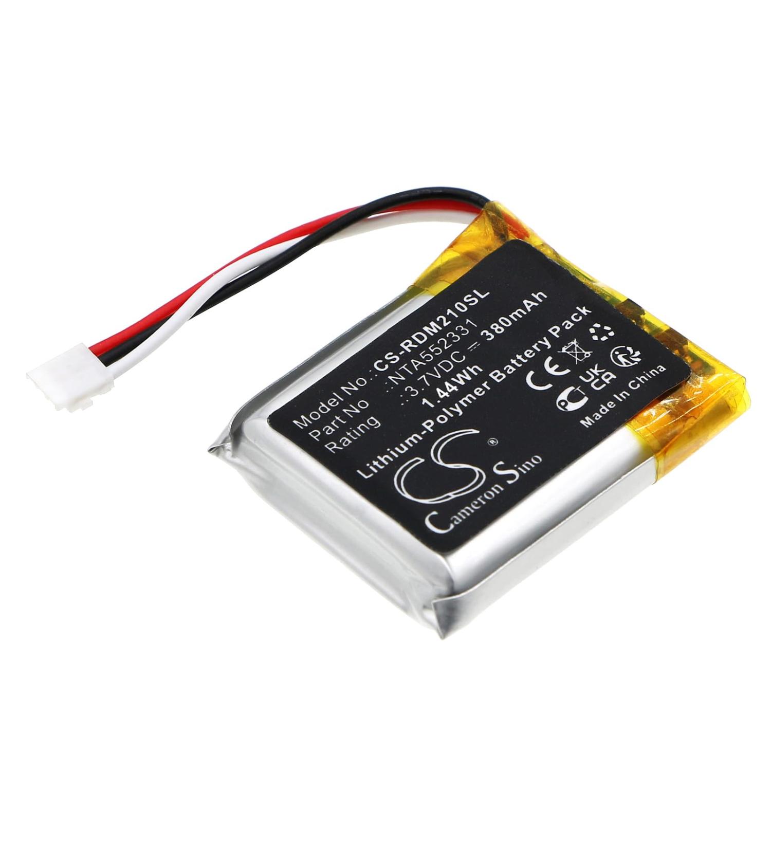 380mAh/3.8V Replacement Battery for Rode Wireless Go II - High Performance & Reliable Shipping Worldwide - Buy Online on GoSupps.com