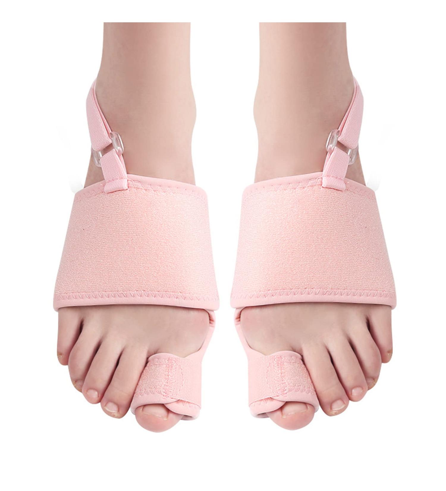 Ymiko Bunion Corrector Set for Men and Women - Toe Separators and Spacers to Correct and Prevent Bunions and Toe Deviation - 2Pcs - Buy Online on GoSupps.com