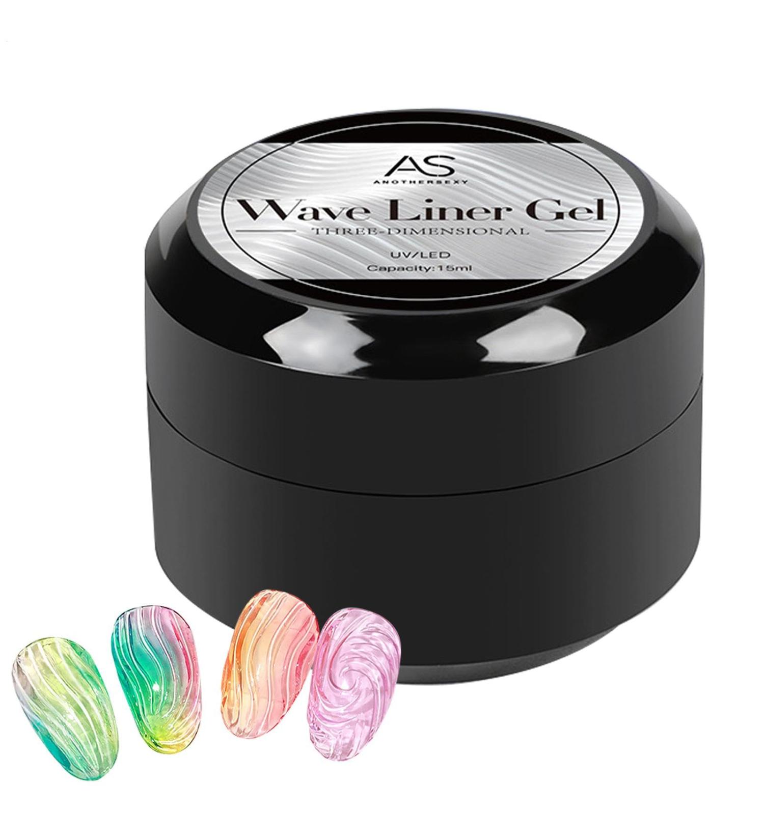 Modeling gel strong nail glue no-wash styling ice cube glue 15ml non-runny and easy-to-apply powder three-dimensional water wave edge glue practical glue - Buy Online on GoSupps.com