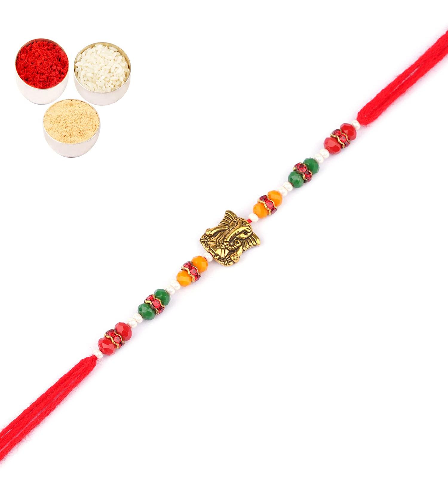 Ghasitaram Gifts Rakhis Online- 6971 Rakhi Thread Rakhi only - Buy Online on GoSupps.com