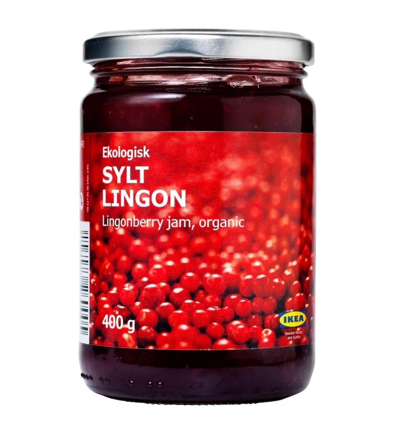 Sylt LINGON Lingonberry jam Organic 400 g (1) - Buy Online on GoSupps.com