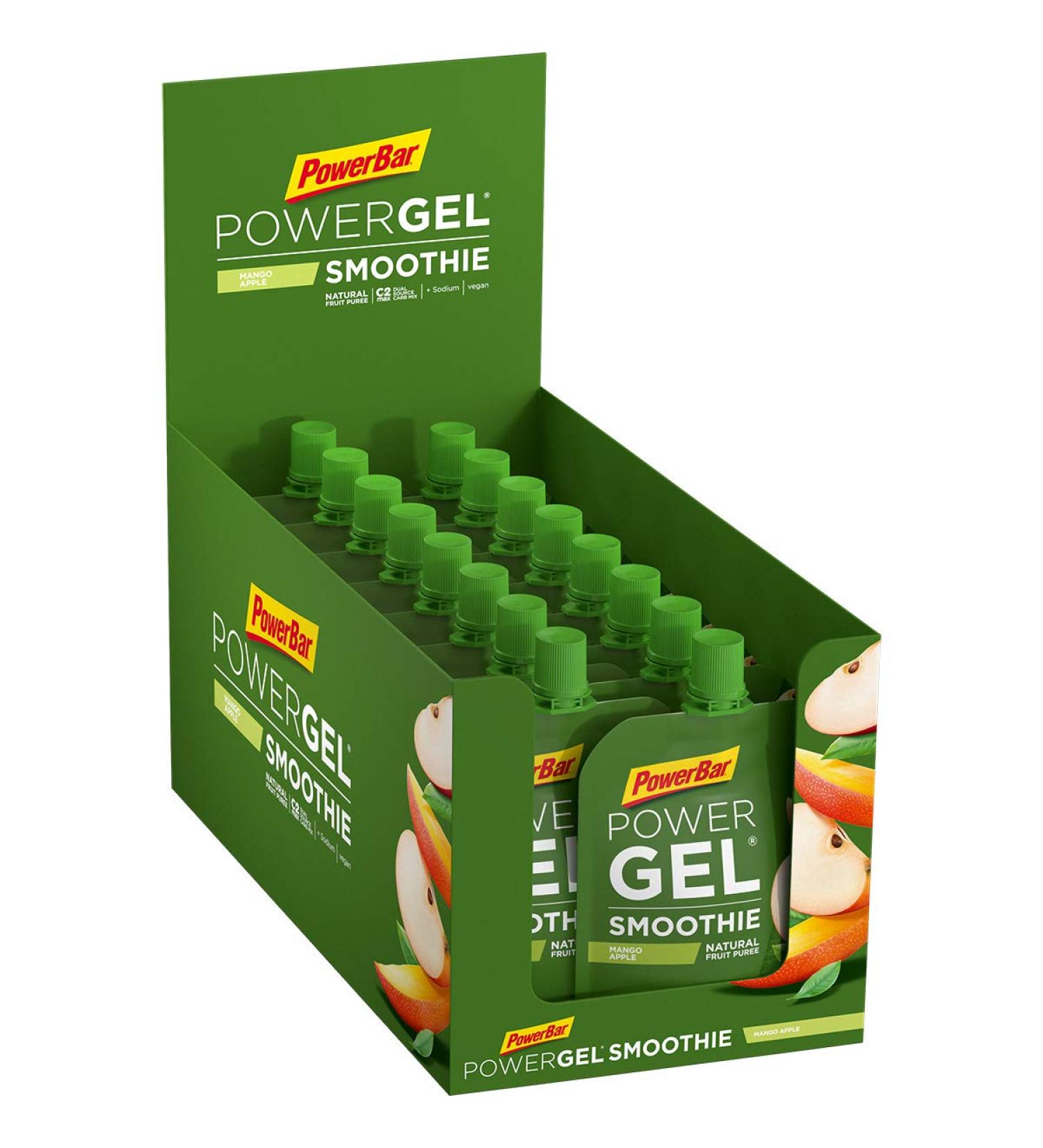 Performance Smoothie | Vegan Mango Apple Fruit Puree | 16 x 90g | Carbs Maltodextrin & Sodium | No Preservatives | International Shipping - Buy Online on GoSupps.com