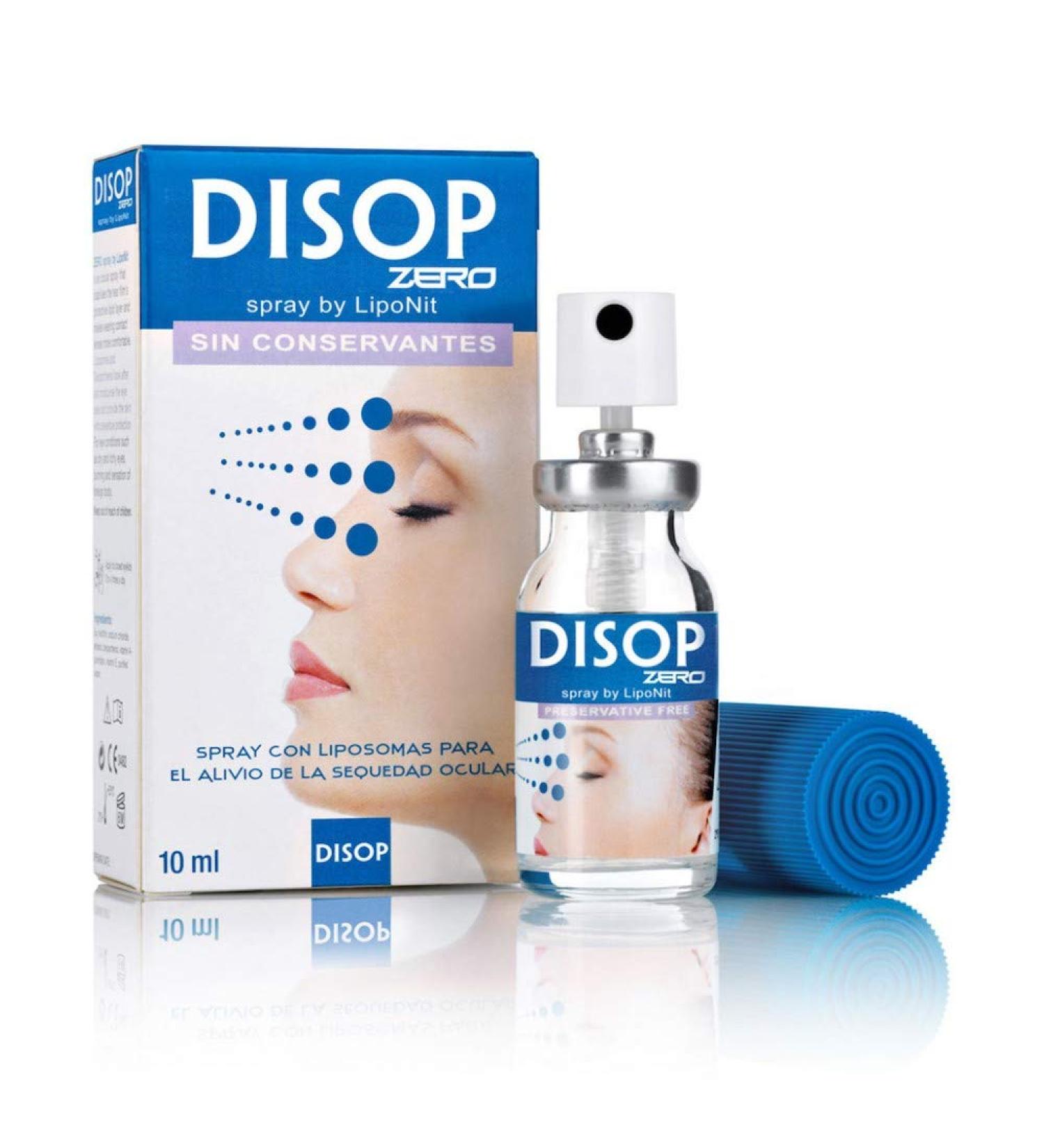 DISOP Eye Spray with Liposomes Without Preservatives for the Relief of Dry Eyes 10 ml - Buy Online on GoSupps.com