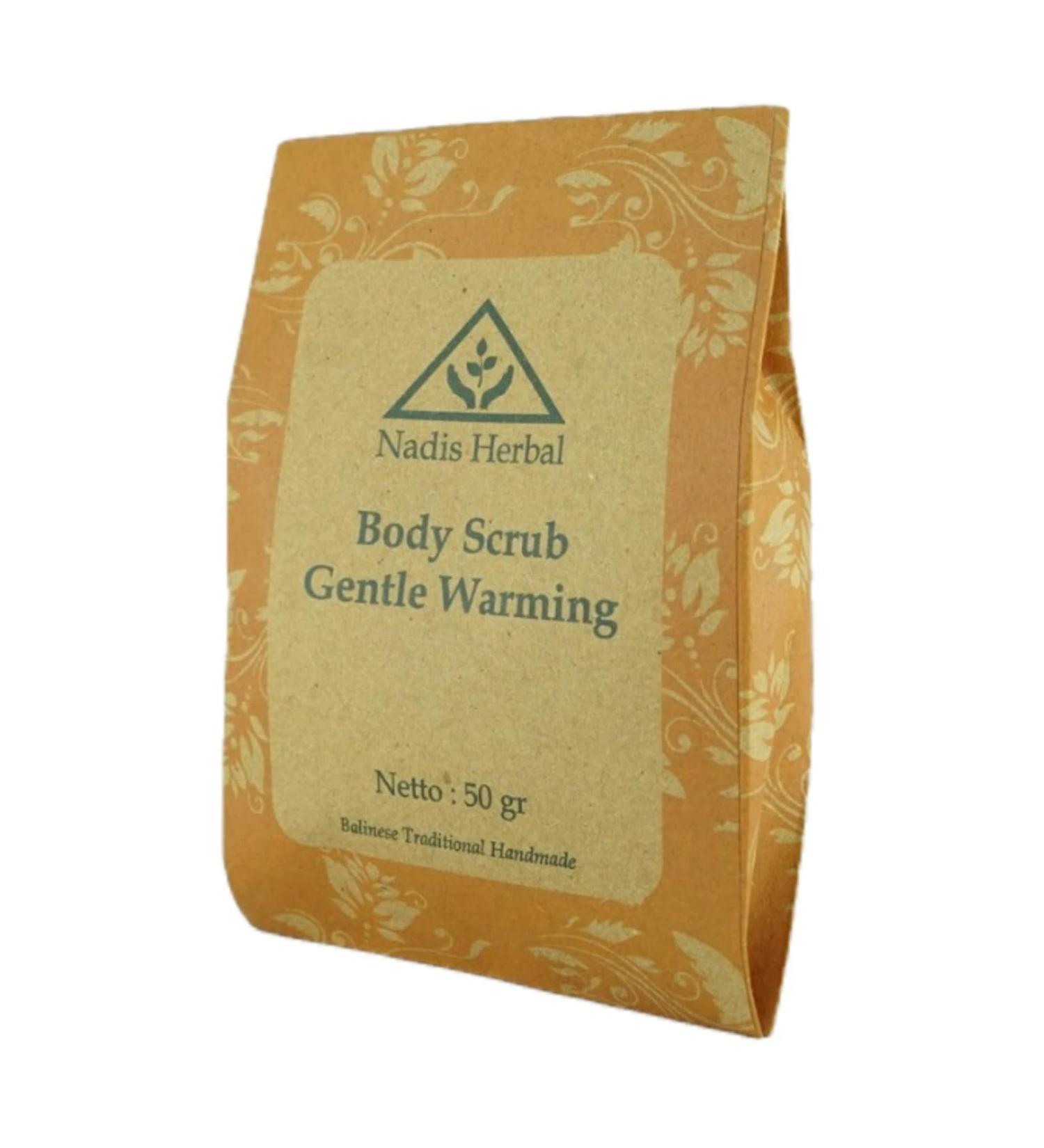 Nadis Herbal Body Scrub 50g Gentle Warming (Pack of 1)