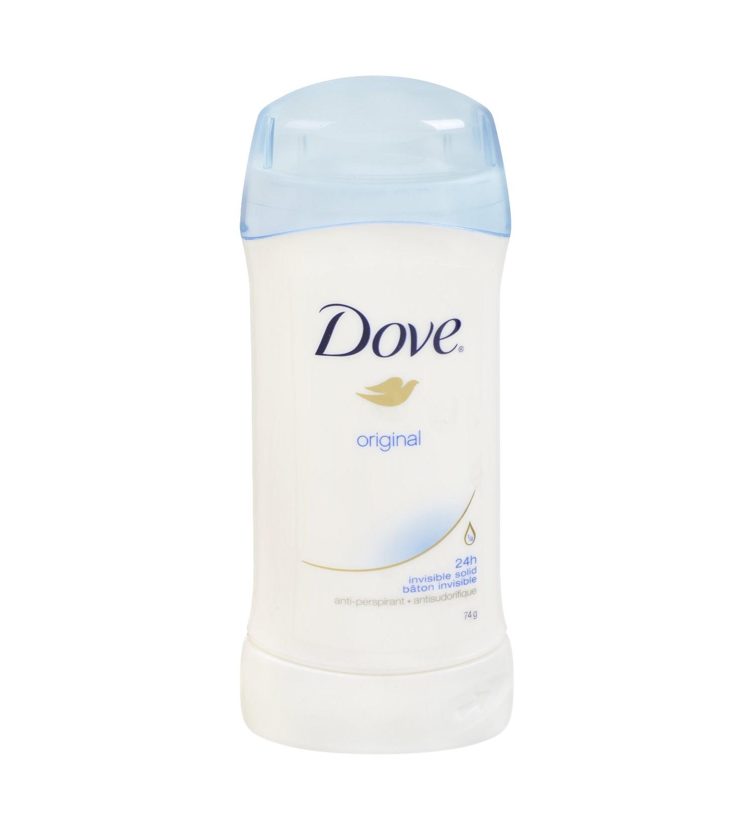 Dove Antiperspirant Stick Original antibacterial odour protection 74 GR - Buy Online on GoSupps.com