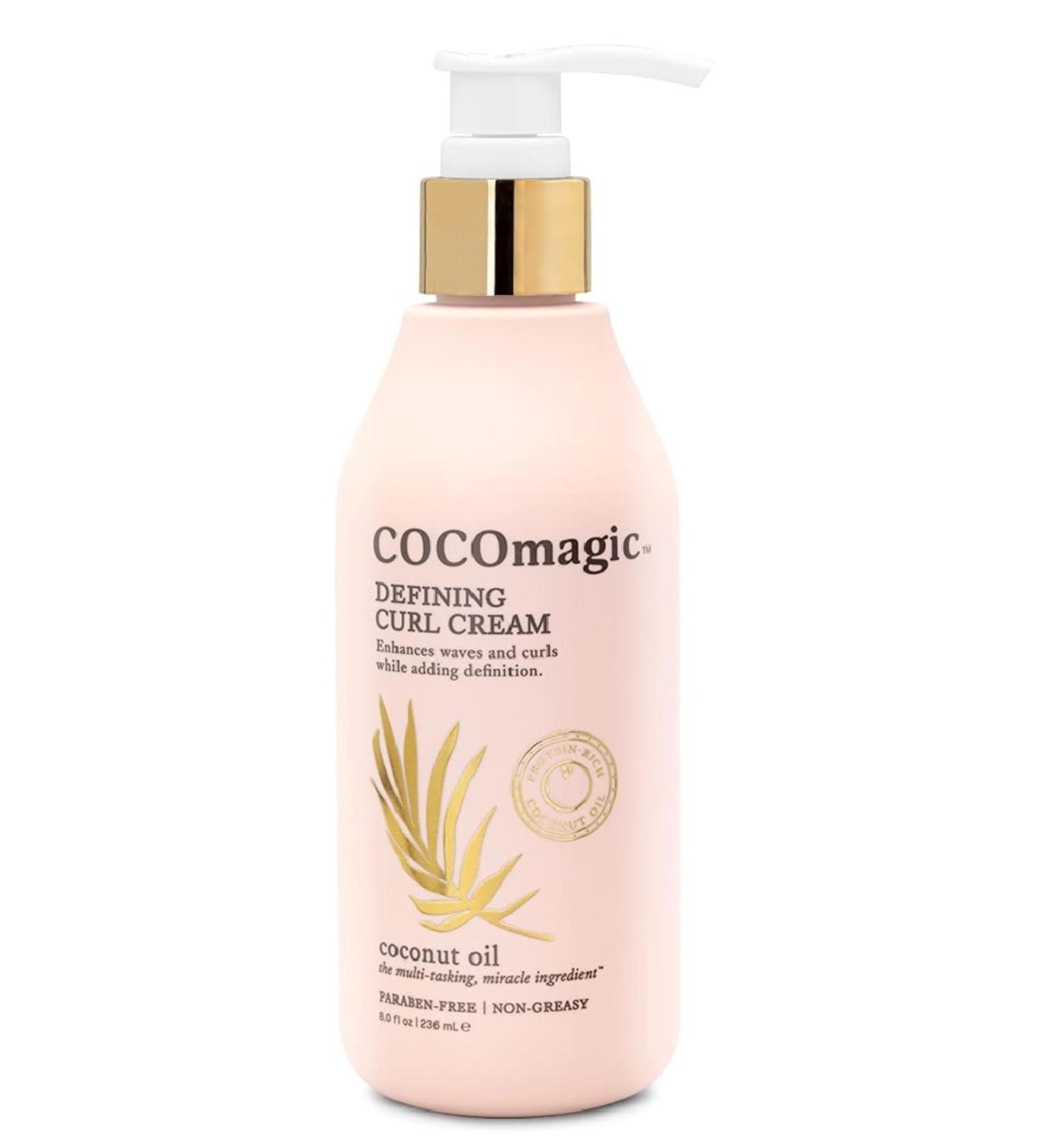 Cocomagic Defining Curl Cream - Extra Frizz Control Split End Protection Paraben & Cruelty Free | Made in USA (8 oz - Buy Online on GoSupps.com