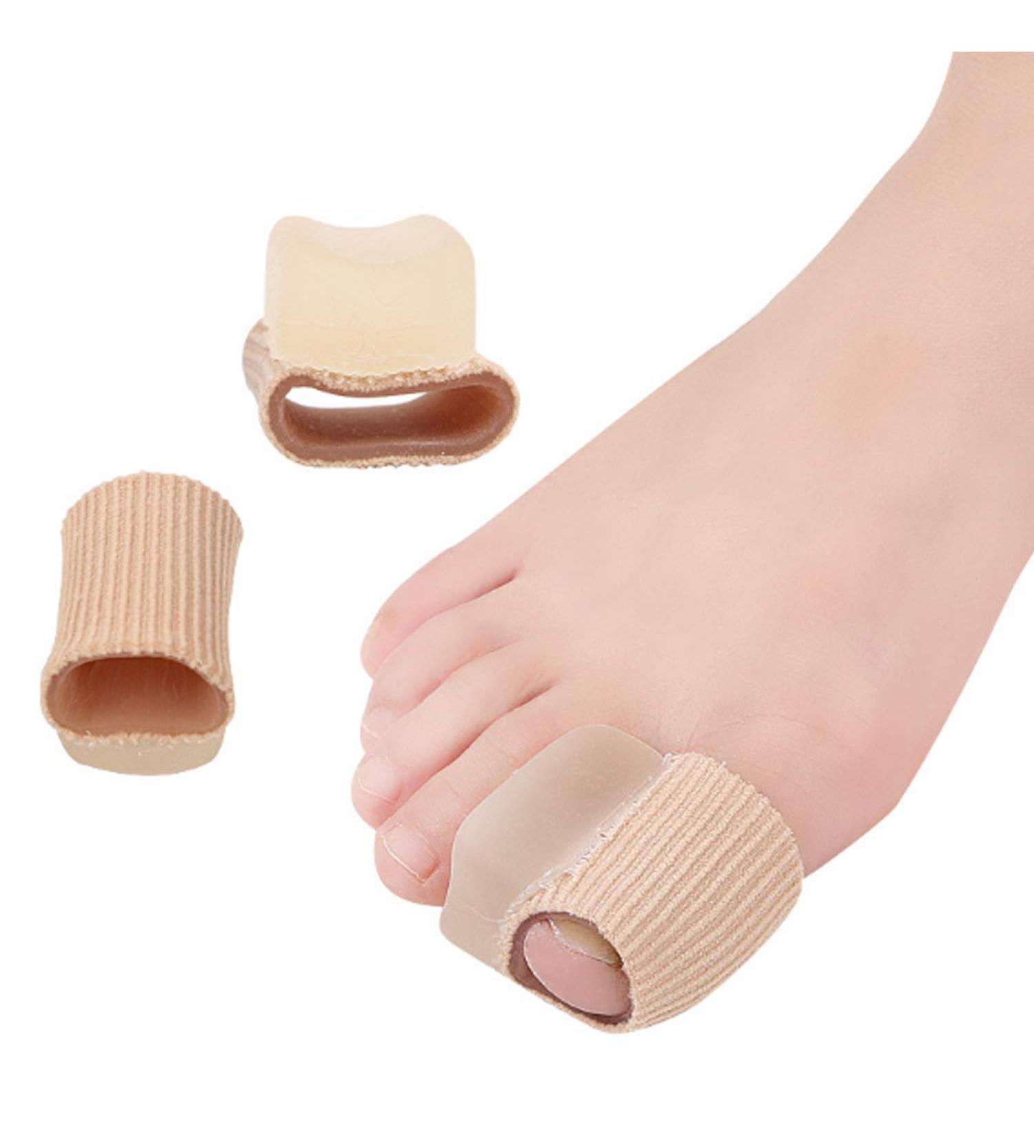 L Size Gel Toe Spacer Separators | Bunion Corrector & Toe Spacers for Overlapping Toe | Soft Gel Lining for Hallux & Bunion Pain Relief - Buy Online on GoSupps.com