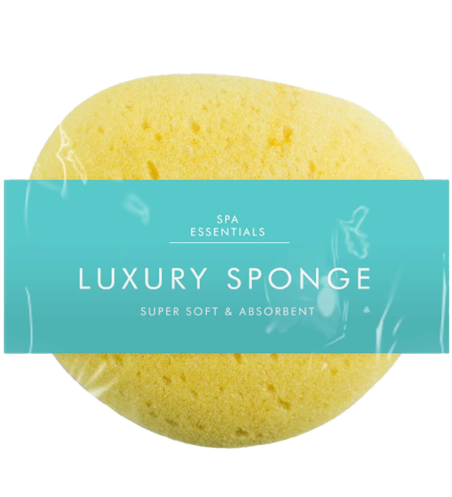 Extra Large Luxury Bath Sponge Gentle Exfoliating Body Scrub for Skin Care - Buy Online on GoSupps.com