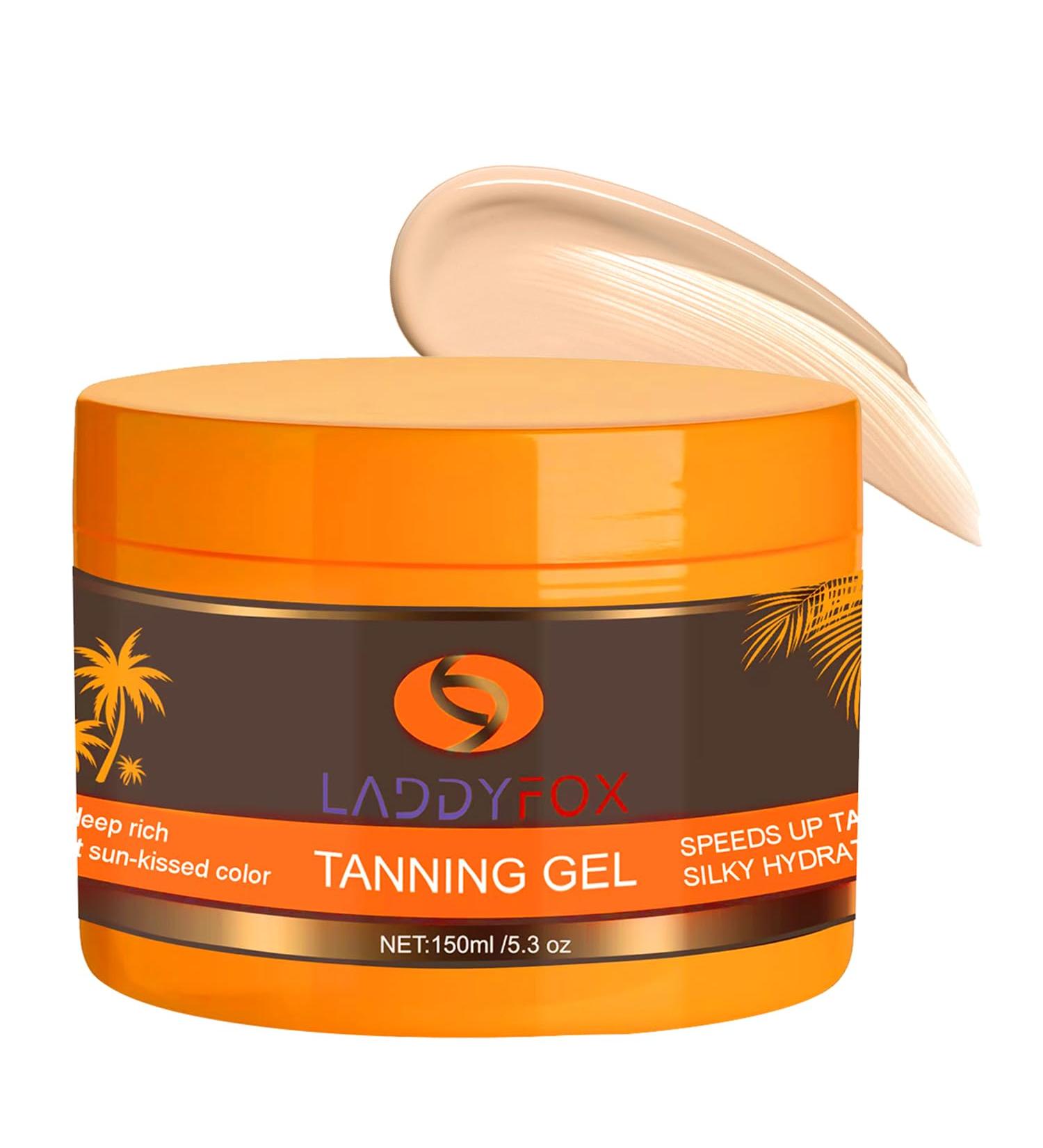 5.3Oz Luxury Intensive Tanning Gel | Natural Tanning Accelerator Cream for Outdoor Sun & Sunbed Use - Buy Online on GoSupps.com