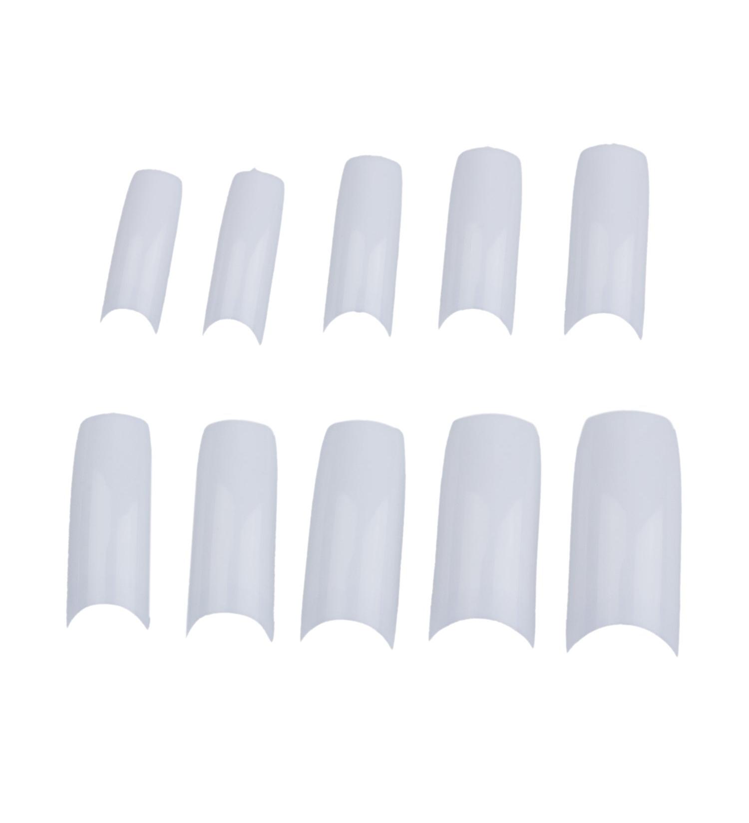 Gkhowiu 500 Pcs Acrylic Artificial Fingernails Half Tips - High-Quality Stylish Nail Tips for DIY Nail Art | Fast International Shipping - Buy Online on GoSupps.com