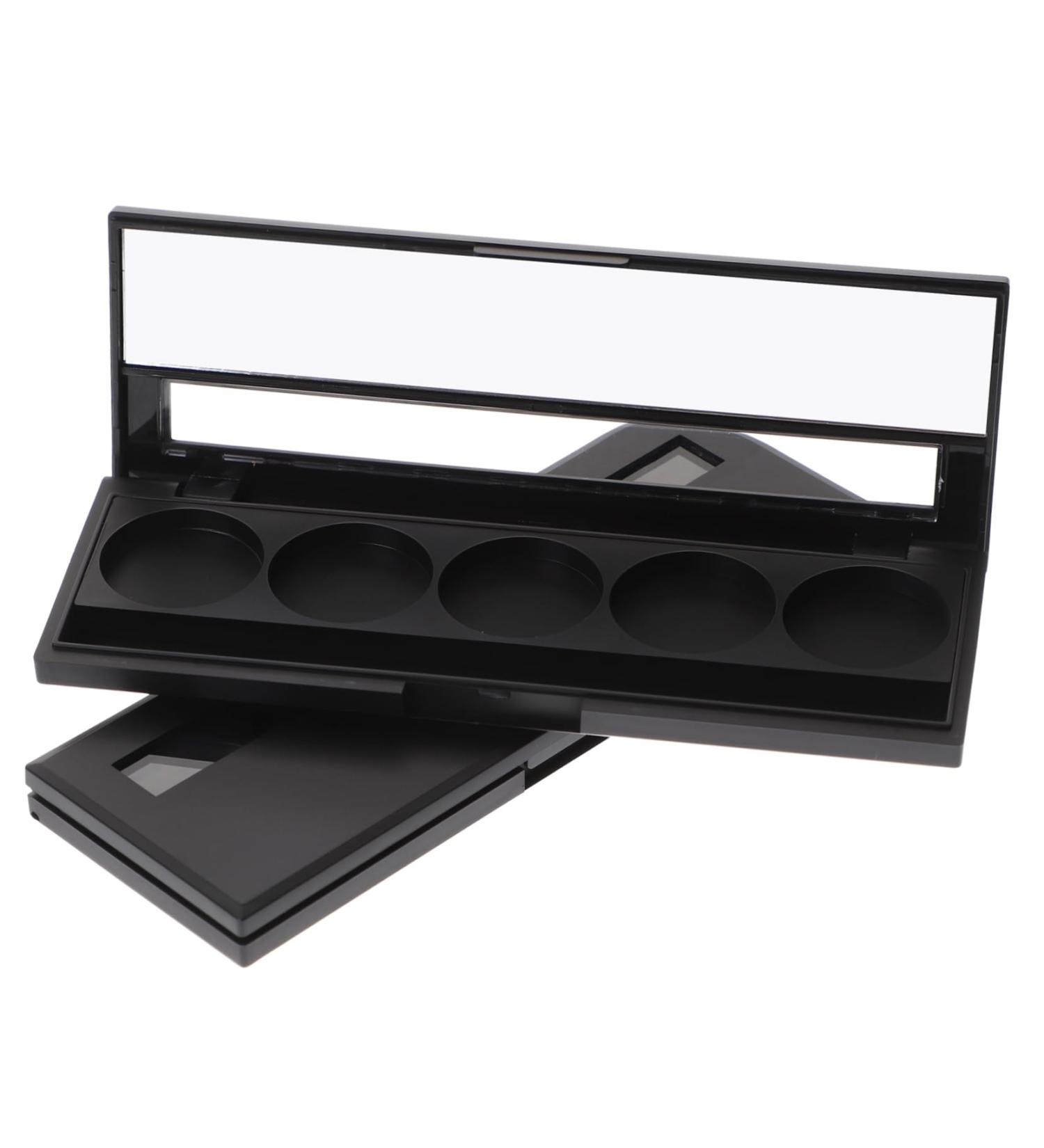 FOMIYES 2pcs 5 Eyeshadow Travel Cosmetic Containers Makeup Accessories Packing Box Make up Bracket Child - Buy Online on GoSupps.com