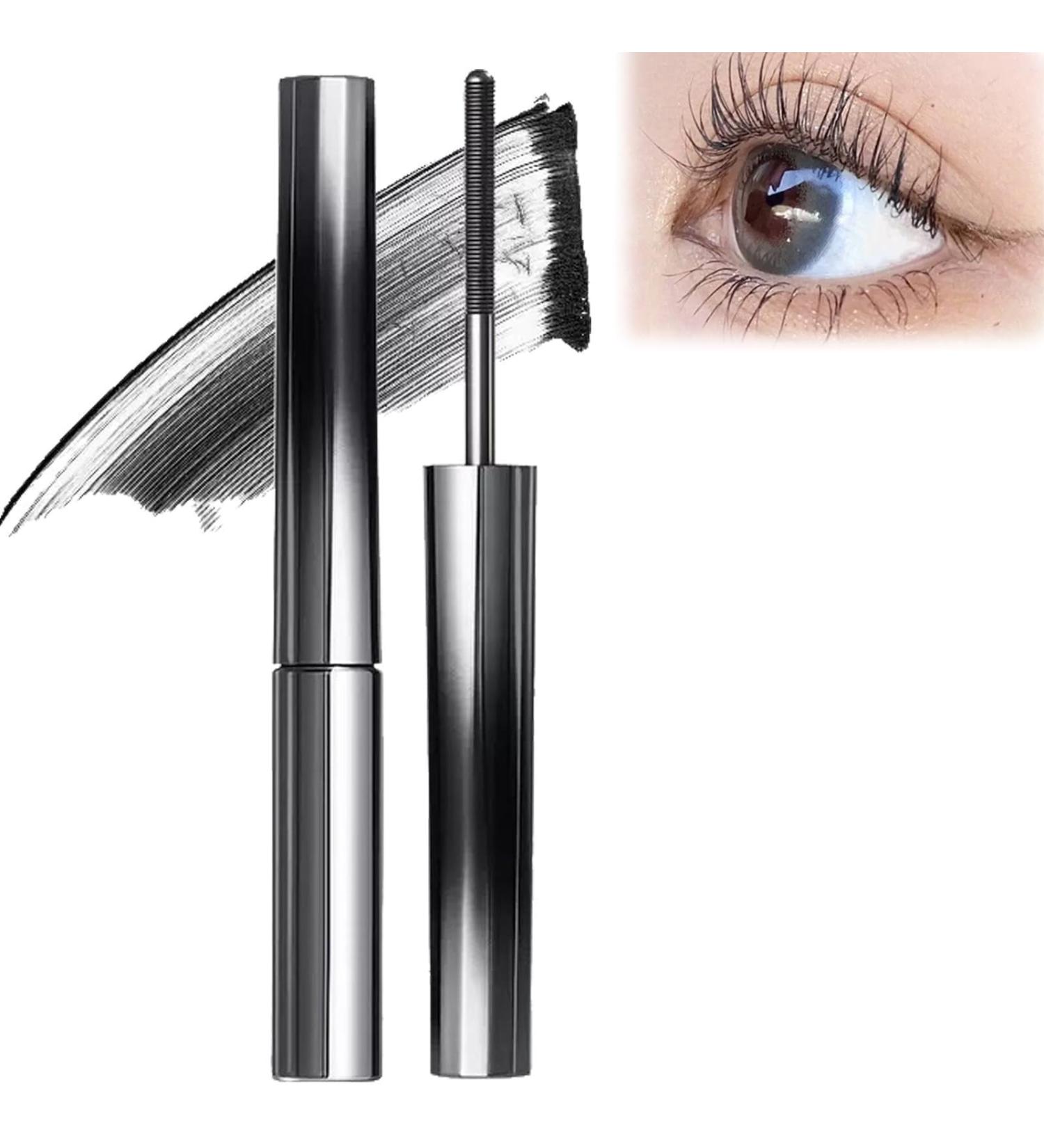 Lashtitan Iron Wand Mascara 3D Curling Eyelash Iron Mascara Metal Wand Mascara Lengthening And Volumizing Mascara Long-Lasting Waterproof And No Smudge Mascara(Black) - Buy Online on GoSupps.com