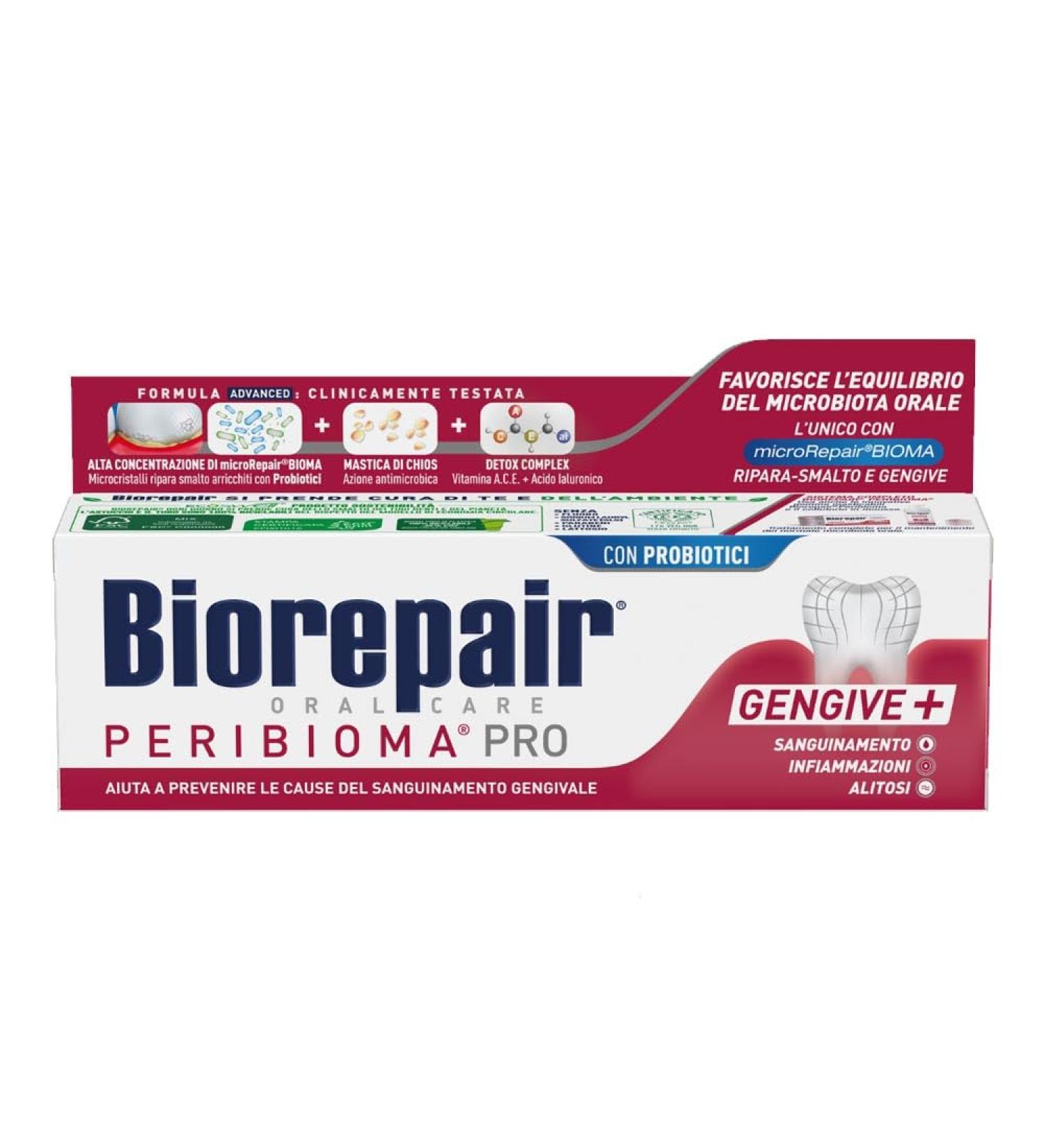 Biorepair Peribioma PRO Toothpaste with Probiotics, 75 ml