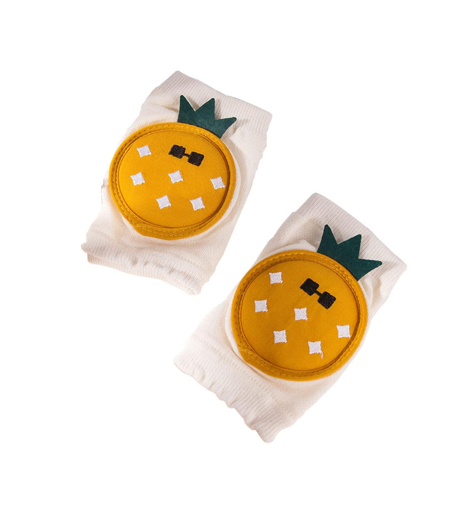 2 Pcs Breathable Baby Knee Pads for Crawling - Elastic Knee Protectors for 0-4 Year Old Boys and Girls - Buy Online on GoSupps.com