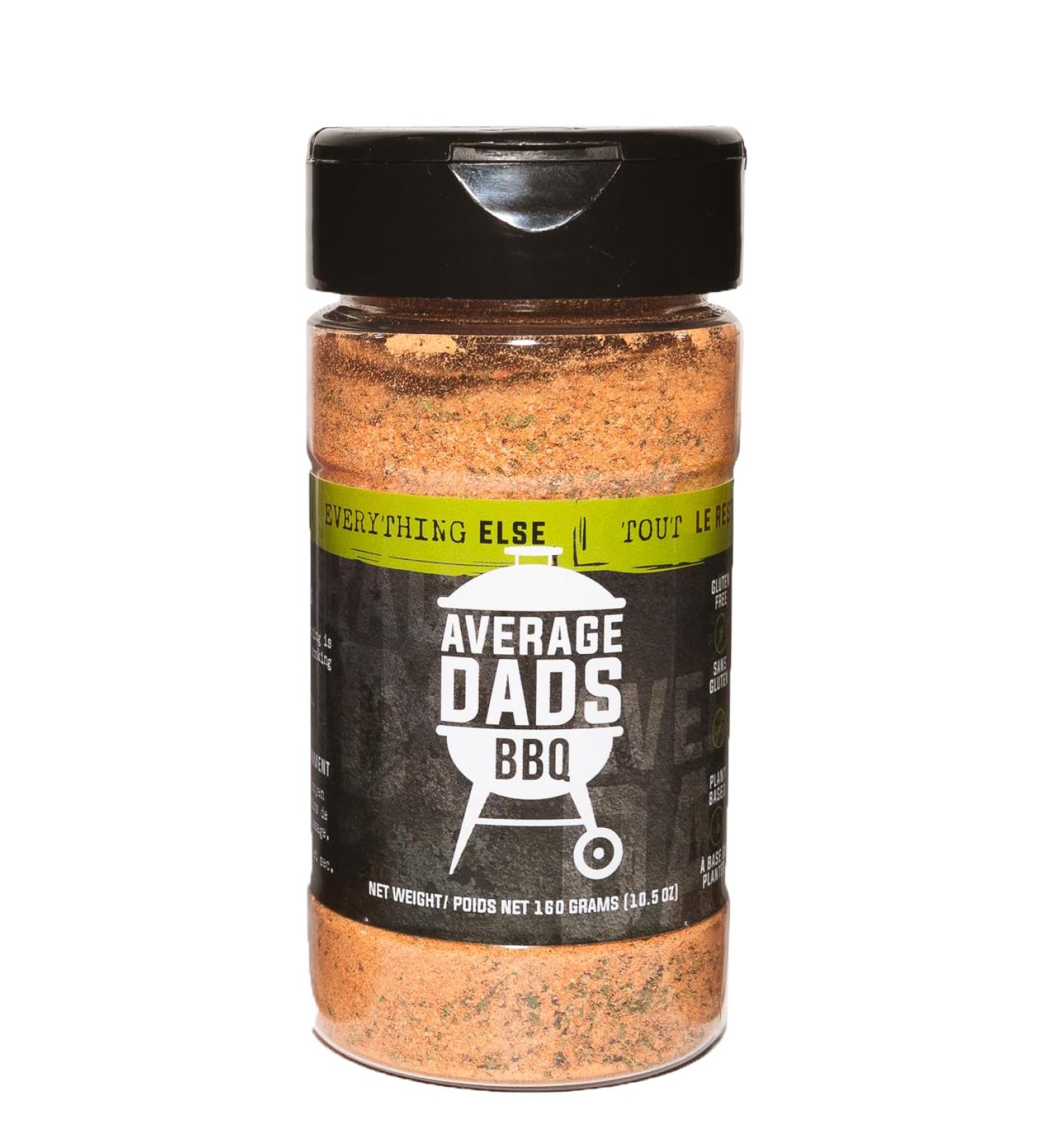 BBQ Seasoning-Average Dads Everything Else- All Purpose Seasoning And Dry Rub No MSG Non-GMO Gluten-Free Bbq Rubs And Spices For Smoking Grilling Frying Roasting Gifts For Him Christmas Gift - Buy Online on GoSupps.com