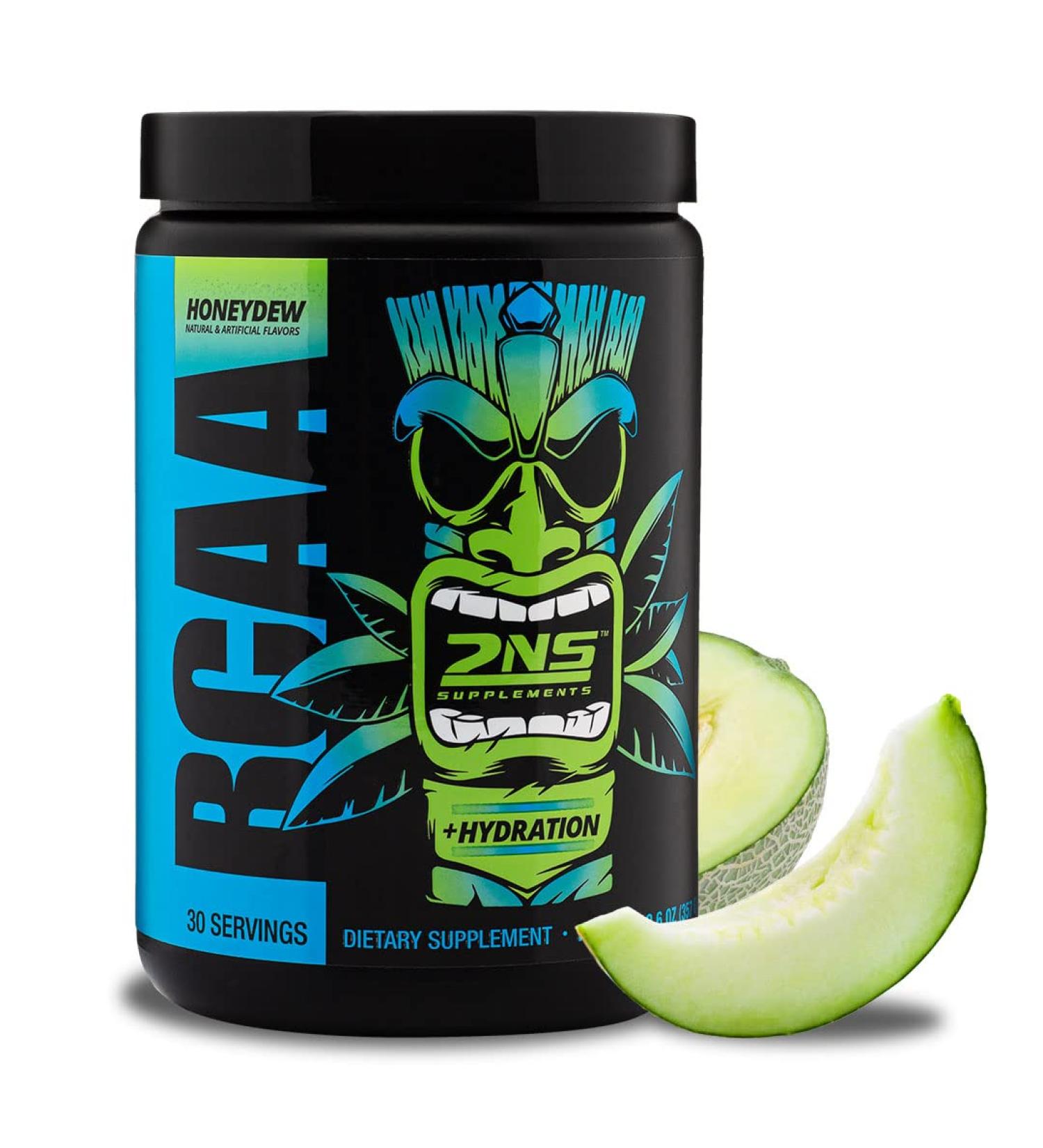 Buy 2nd Nature BCAA Honeydew - 30 Servings 9g Amino Acids for Muscle Growth & Recovery - Sugar-Free Electrolyte Support - International Shipping Available - Buy Online on GoSupps.com