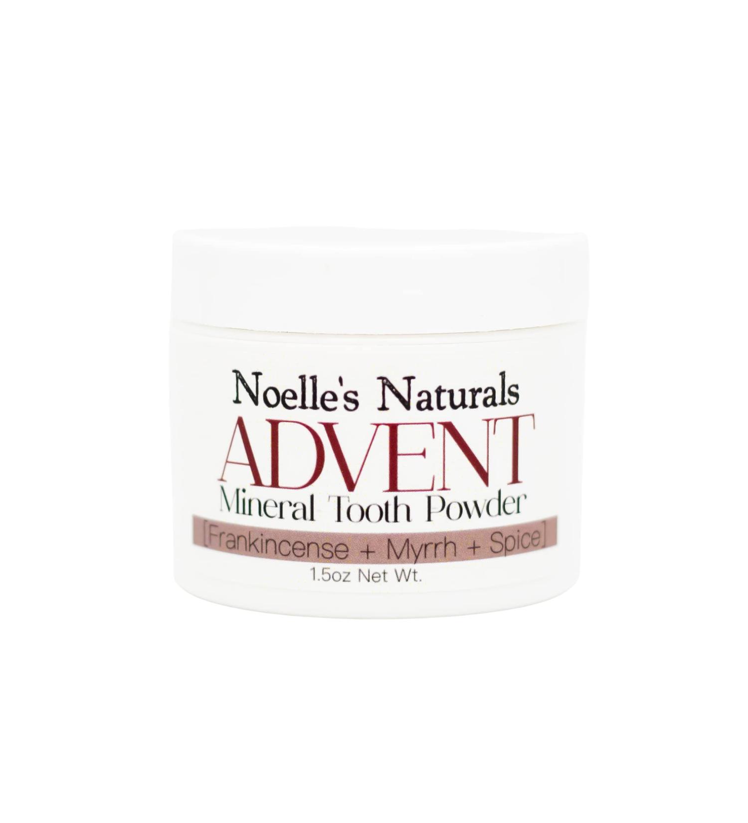 Advent Mineral Tooth Powder - Clove Cinnamon Frankincense & Myrrh - Buy Online on GoSupps.com