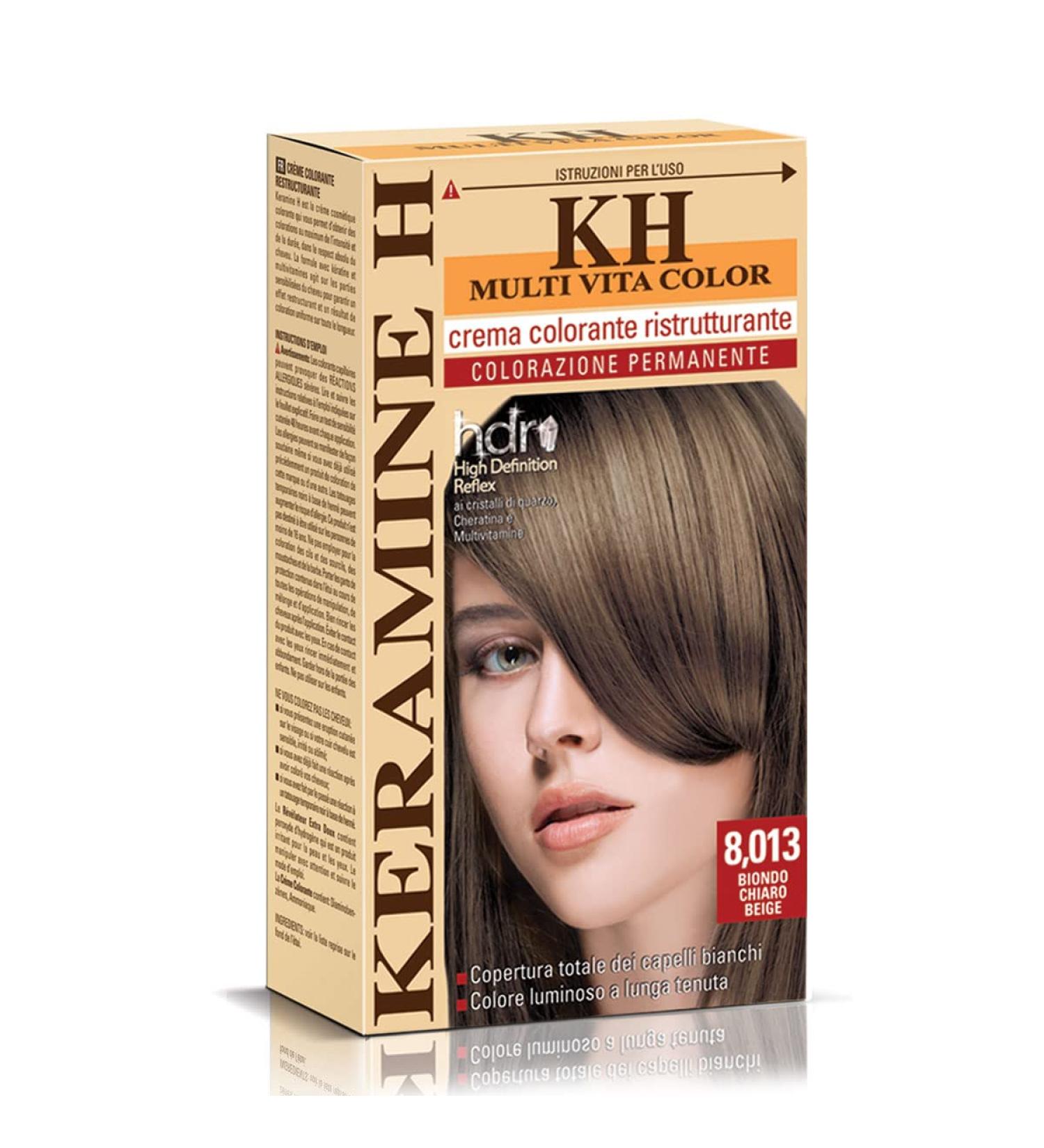 Keramine H Keramine H Restructuring Cream Light Blonde Beige 110 ml - Buy Online on GoSupps.com