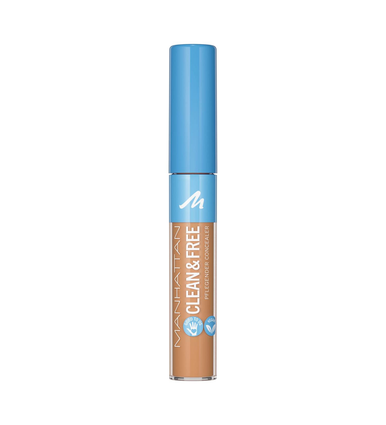  Manhattan Manhattan Clean & Free Concealer Fb. 30 Medium Vegan Moisturising Concealer 5 ml - Buy Online on GoSupps.com