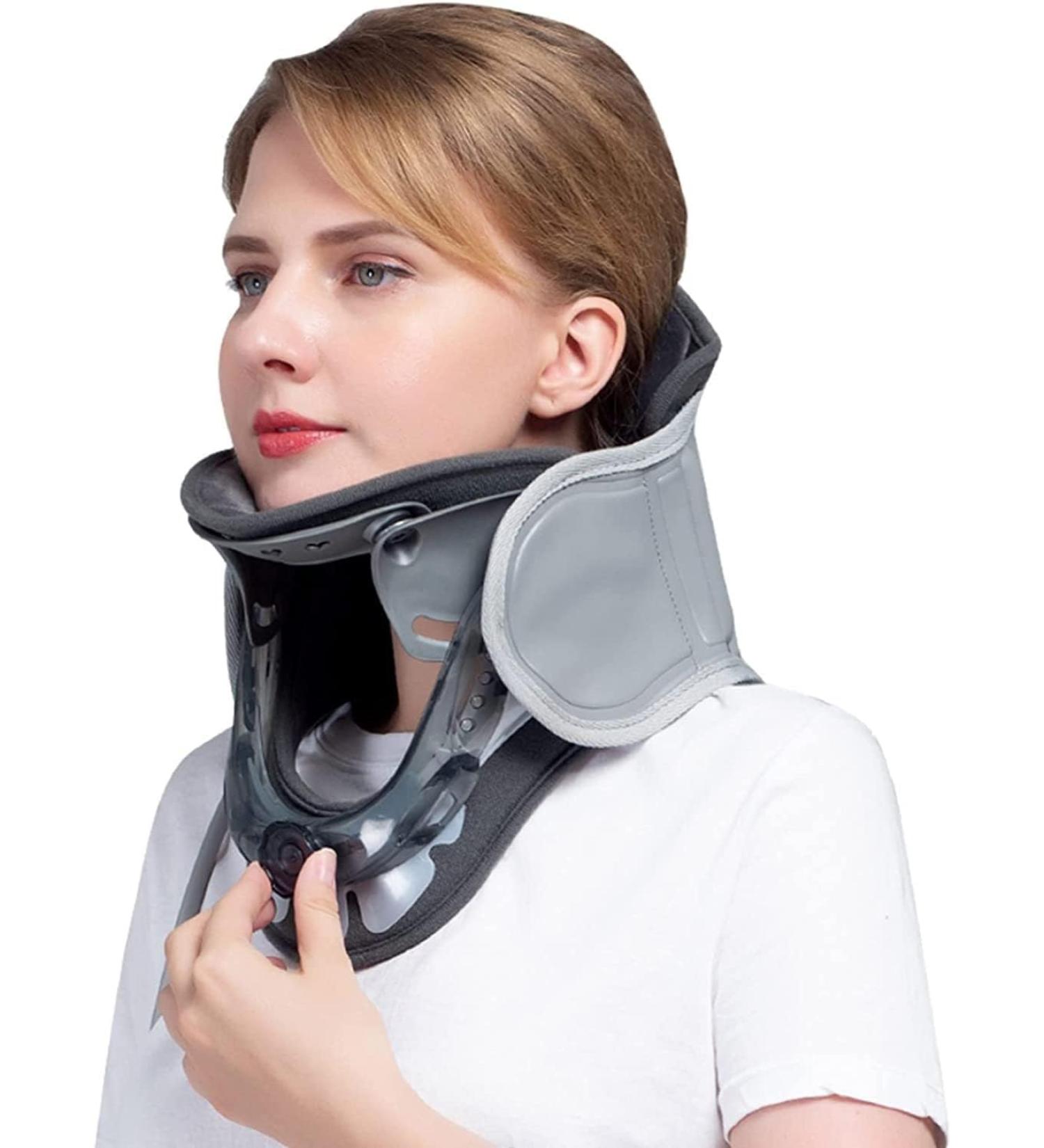 Adjustable Jlasdr Neck Protection Support - Portable Neck Pain Relief & Comfort for Women - Buy Online on GoSupps.com