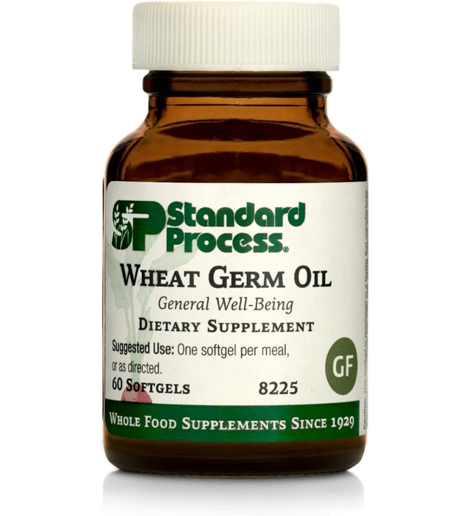 Standard Process Wheat Germ Oil - Whole Food Exercise  Antioxidant and Immune Support with Wheat Germ Oil - 60 - Buy Online on GoSupps.com