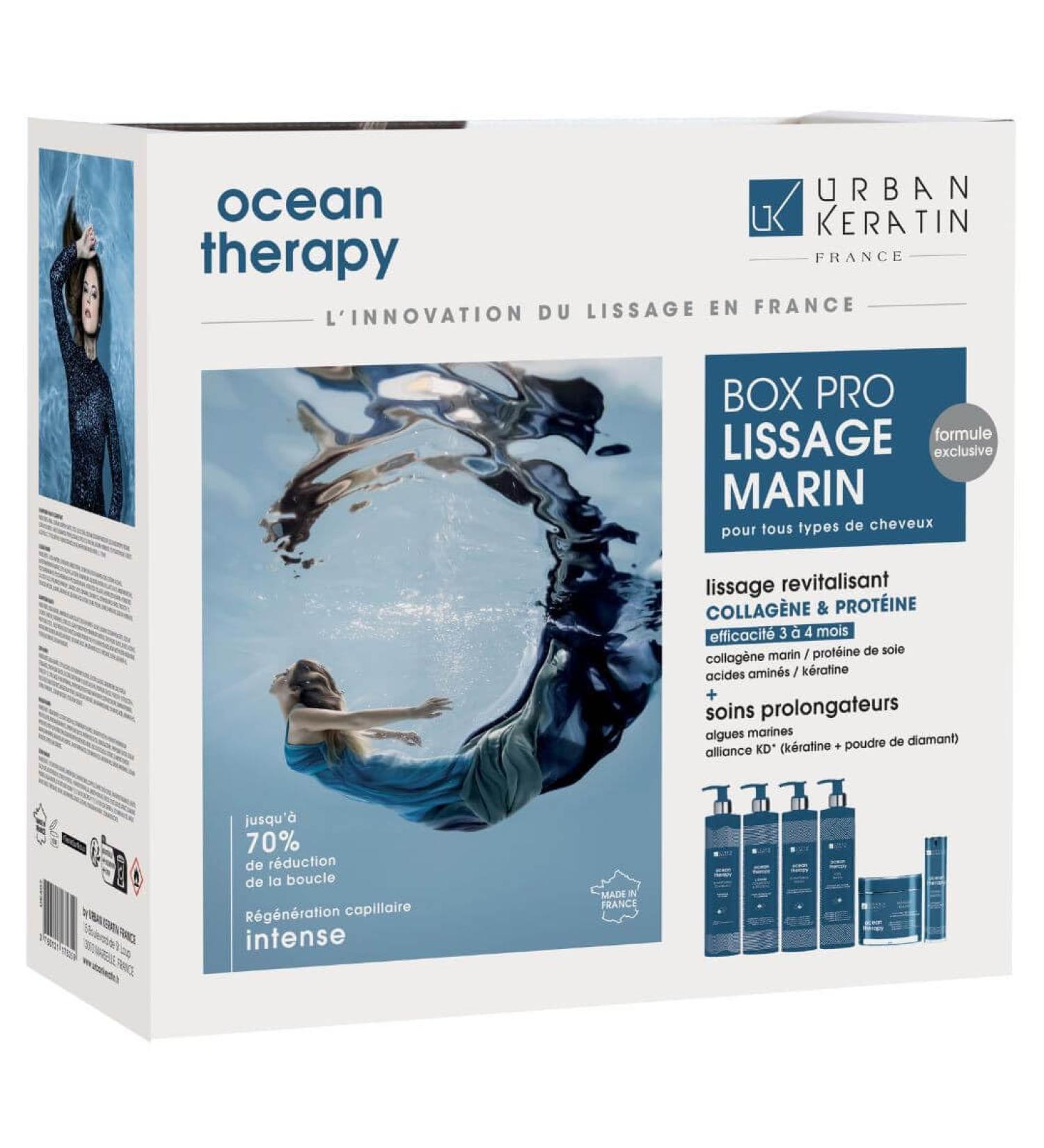 Urban Keratin Ocean Therapy - Complete Care Set 6x400ml - Buy Online on GoSupps.com