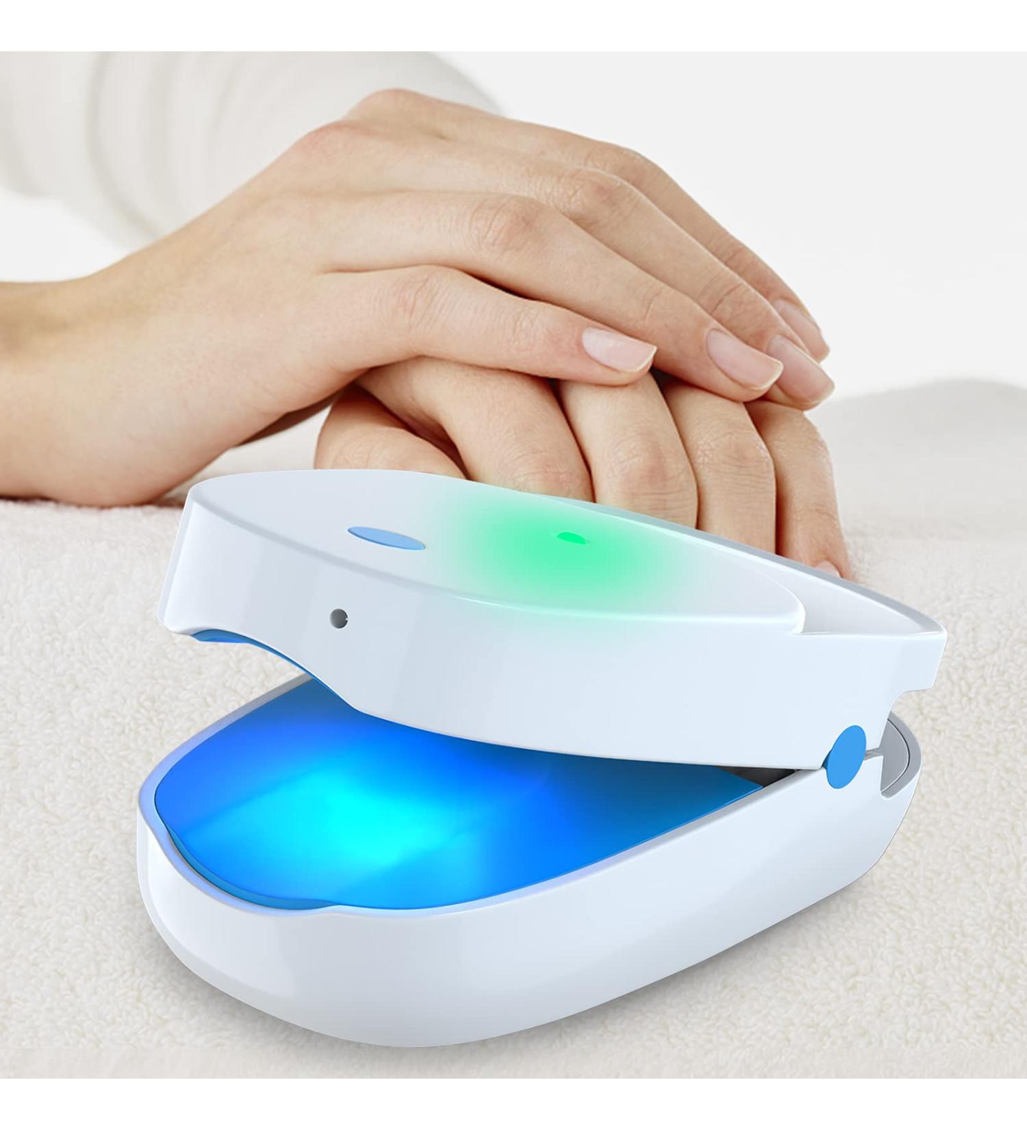 iKeener Portable Cold Laser Nail Fungus Treatment - Rechargeable Home Care Device for Painless Onychomycosis Cure - Buy Online on GoSupps.com