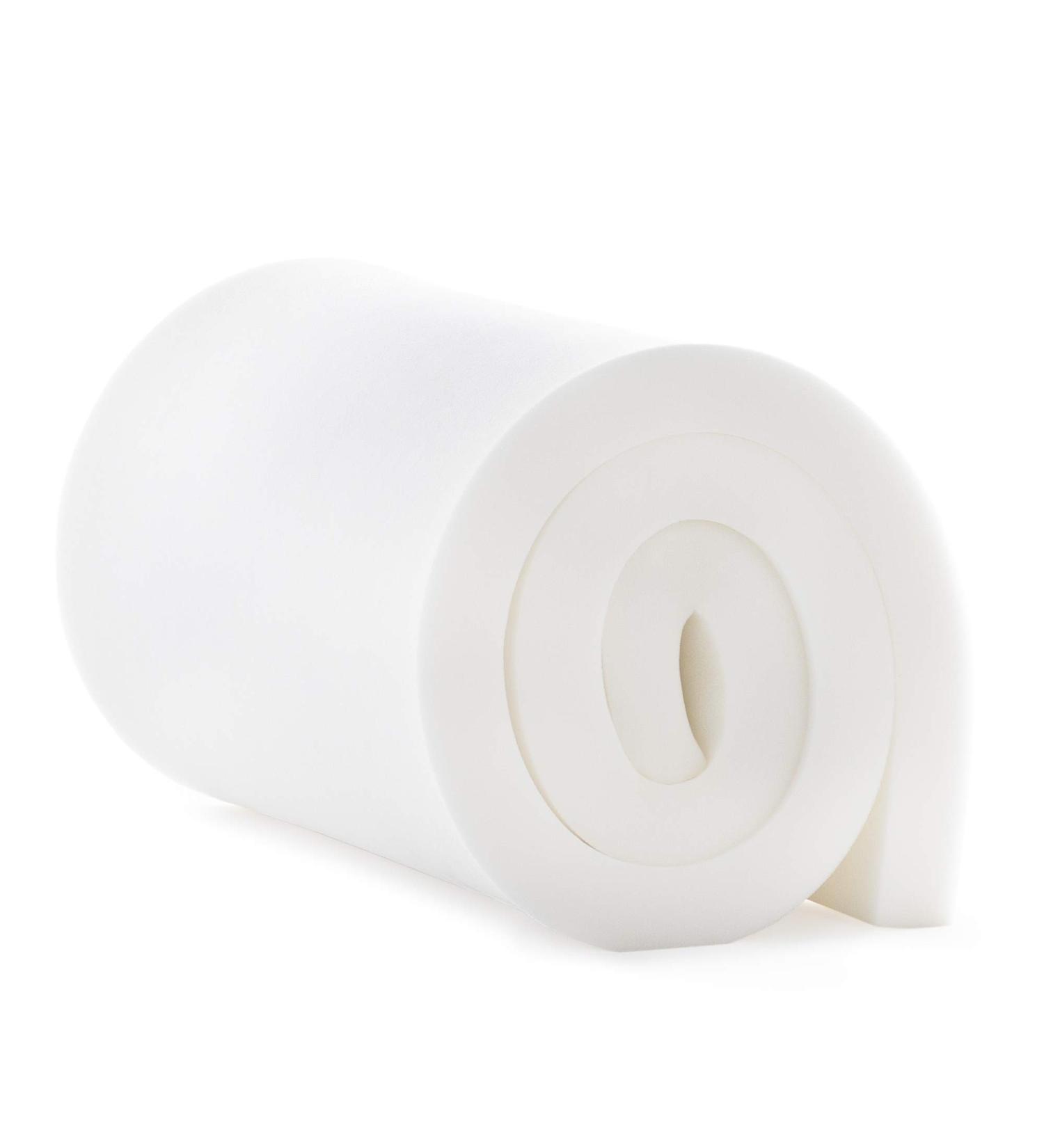 Linenspa High Density Cushion Craft Foam - 2 x 24 x 72 | Firm White Foam for Chairs, Sofas, Headboards, DIY Projects - 32 ILD, 2 Inch Thickness - Buy Online on GoSupps.com