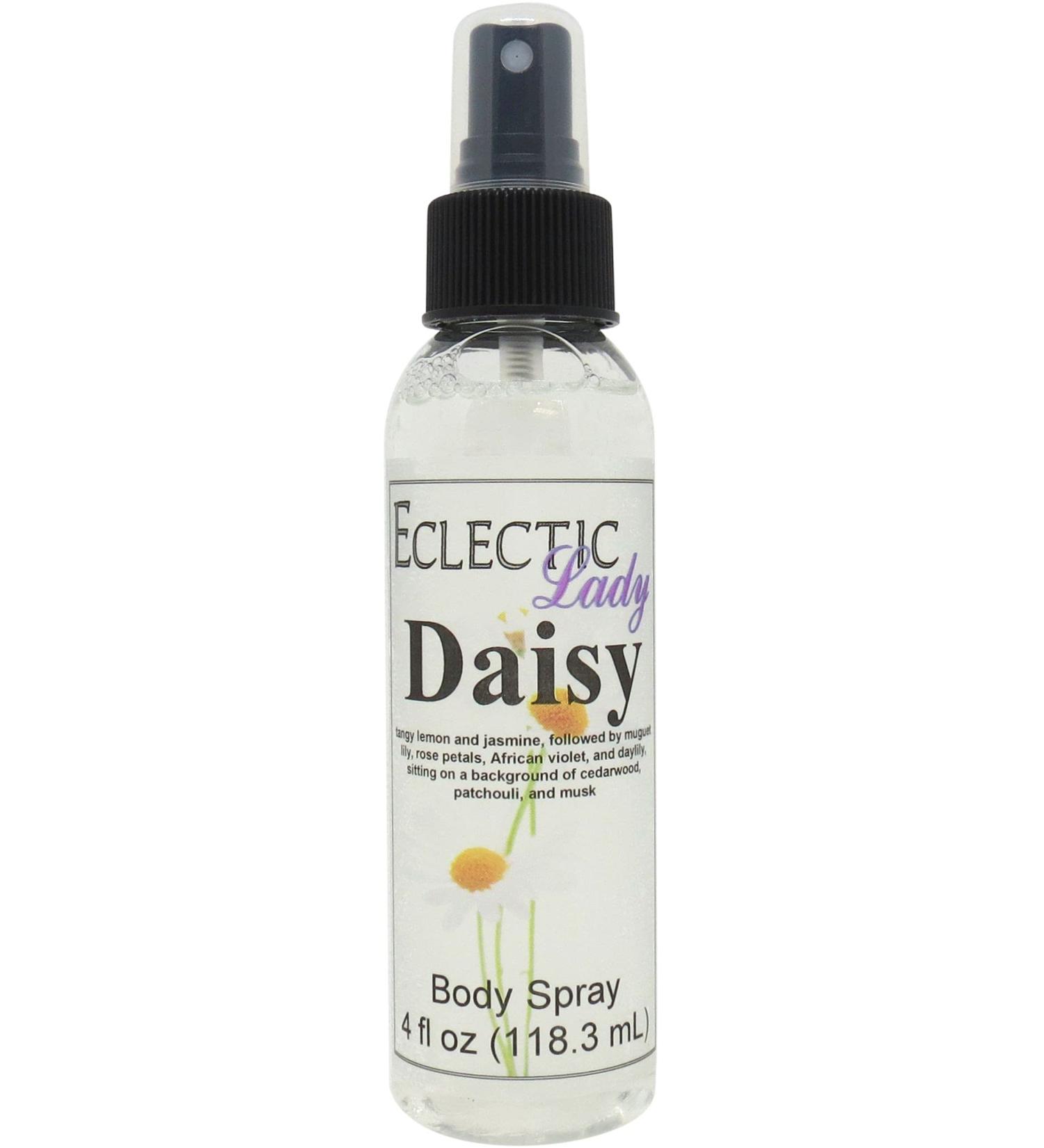 Daisy Body Spray 4 ounces Body Mist for Women with Clean Light & Gentle Fragrance Long Lasting Perfume with Comforting Scent for Men & Women Cologne with Soft Subtle Aroma For Daily Use 4 Fluid Ounces - Buy Online on GoSupps.com