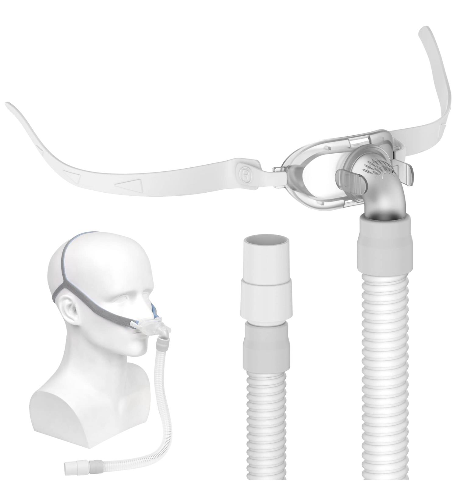 Short Tube Assembly & Frame for Airfit P10 - Hose & Frame Supplies with Elbow and Swivel - Buy Online on GoSupps.com