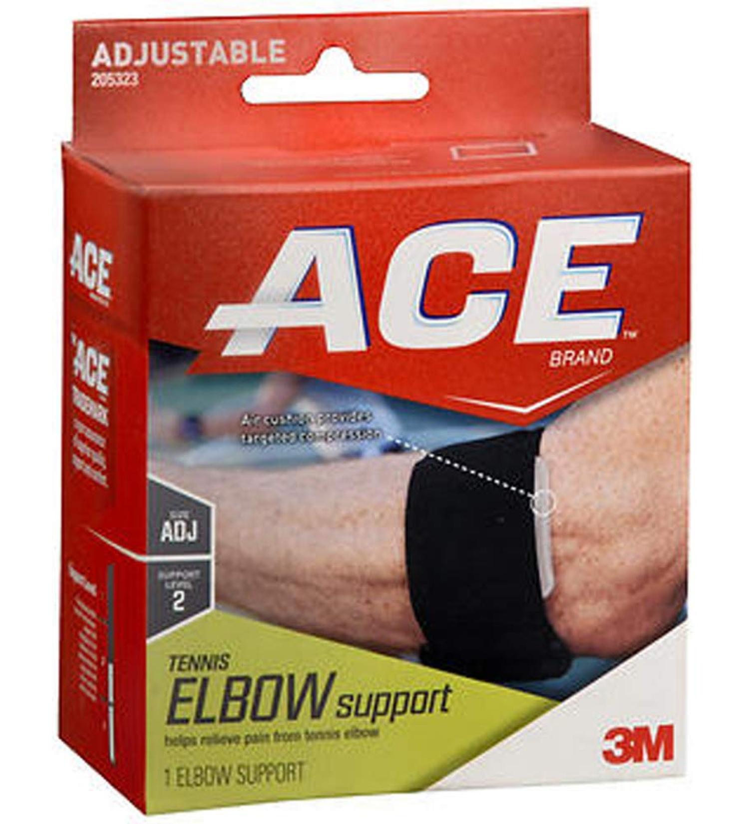 Ace Tennis Elbow Support Size 1ea Ace Tennis Elbow Support One Size Fits All 1ea