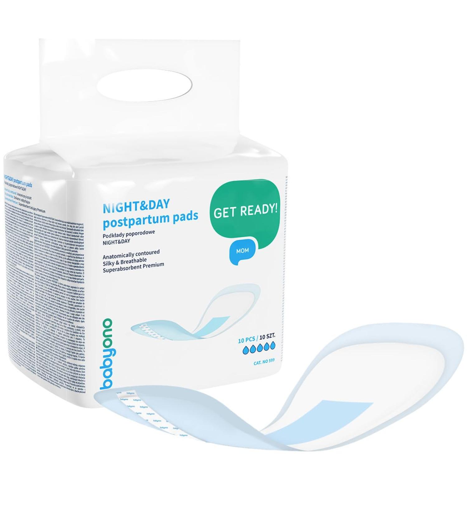  Babyono BABYONO Postpartum Night & Day Foundation 10pcs. - Buy Online on GoSupps.com