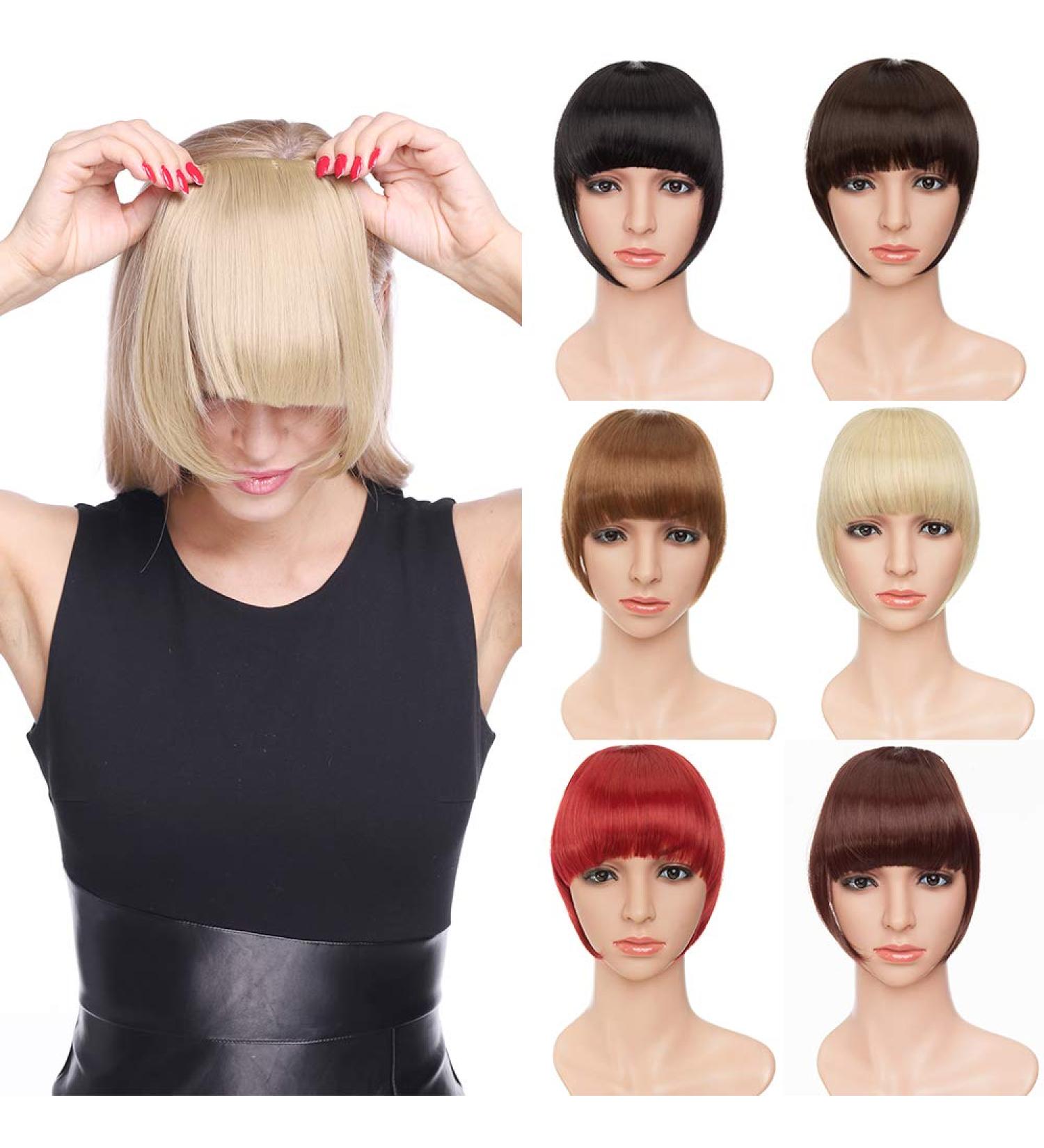Buy TESS Pony Hairpiece Clip-In Extensions - Realistic Brown Fringe Bangs Hairpieces 30g Affordable Quality Hair Extensions - Buy Online on GoSupps.com