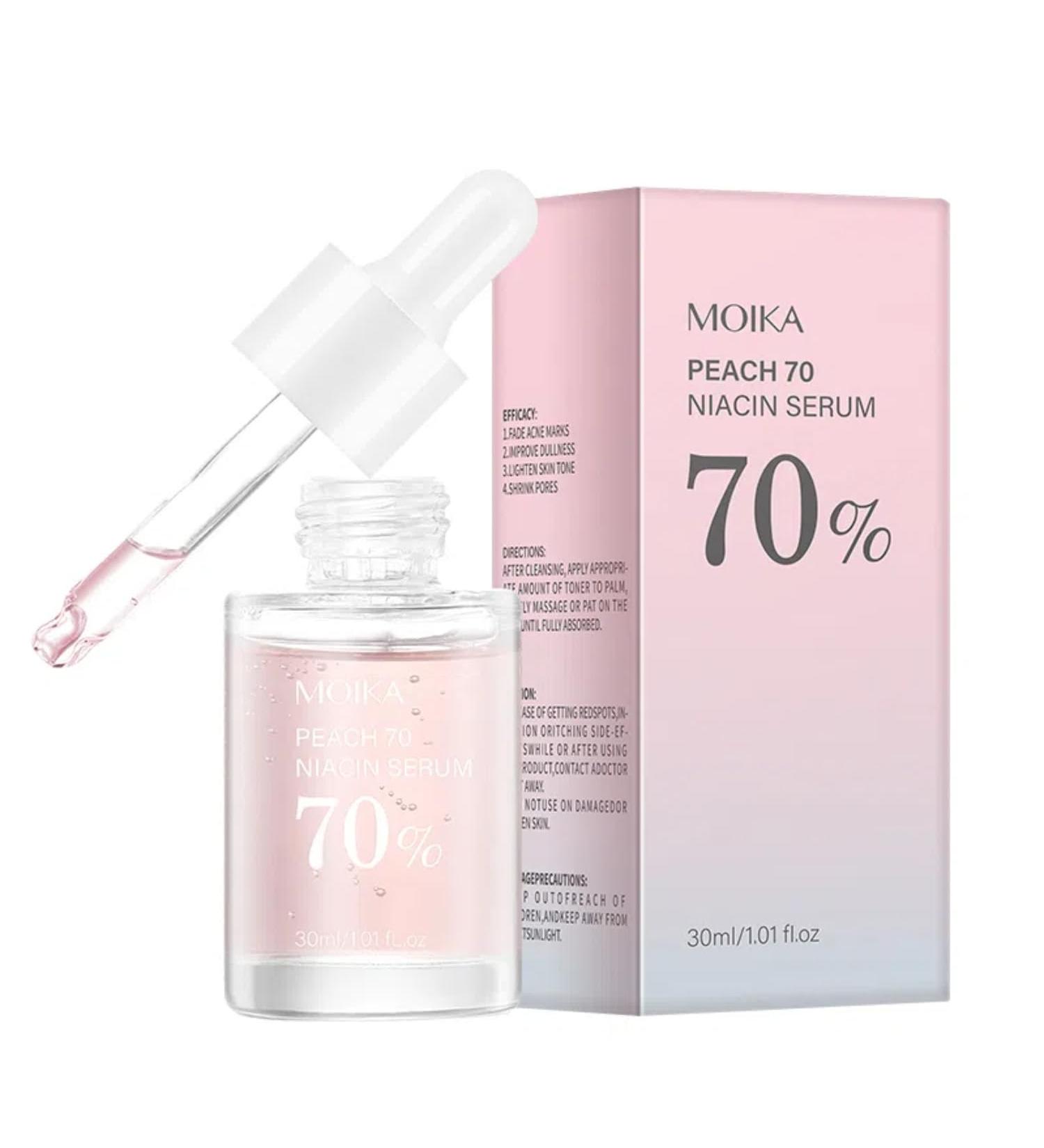 Hsypti Niacinamide Peach 70 Serum 30 ml hyaluron antiwrinkle facial serum moisturizing facial serum for face skin care - Buy Online on GoSupps.com