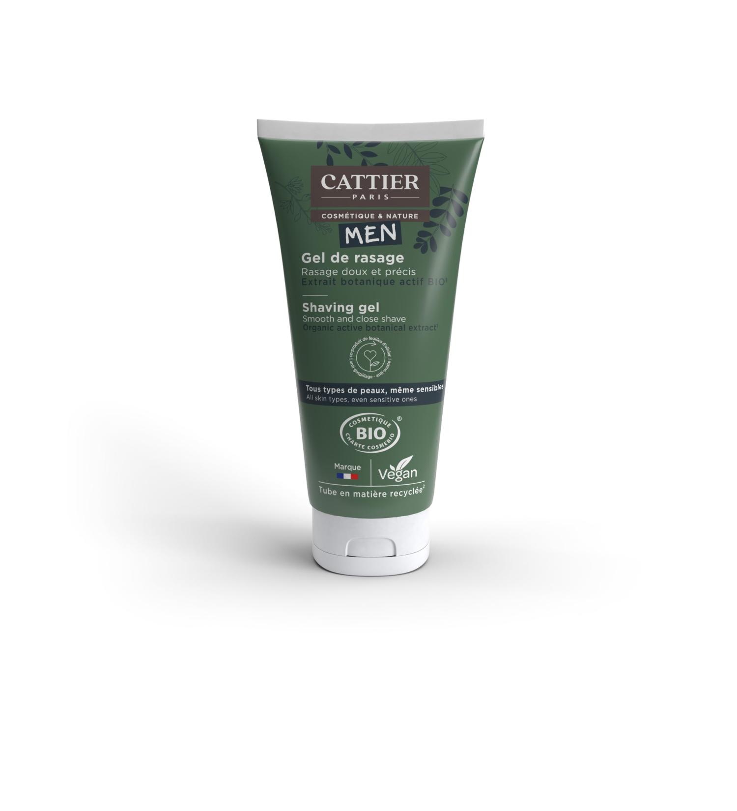 Cattier Men - Organic Men's Shaving Gel - 150ml