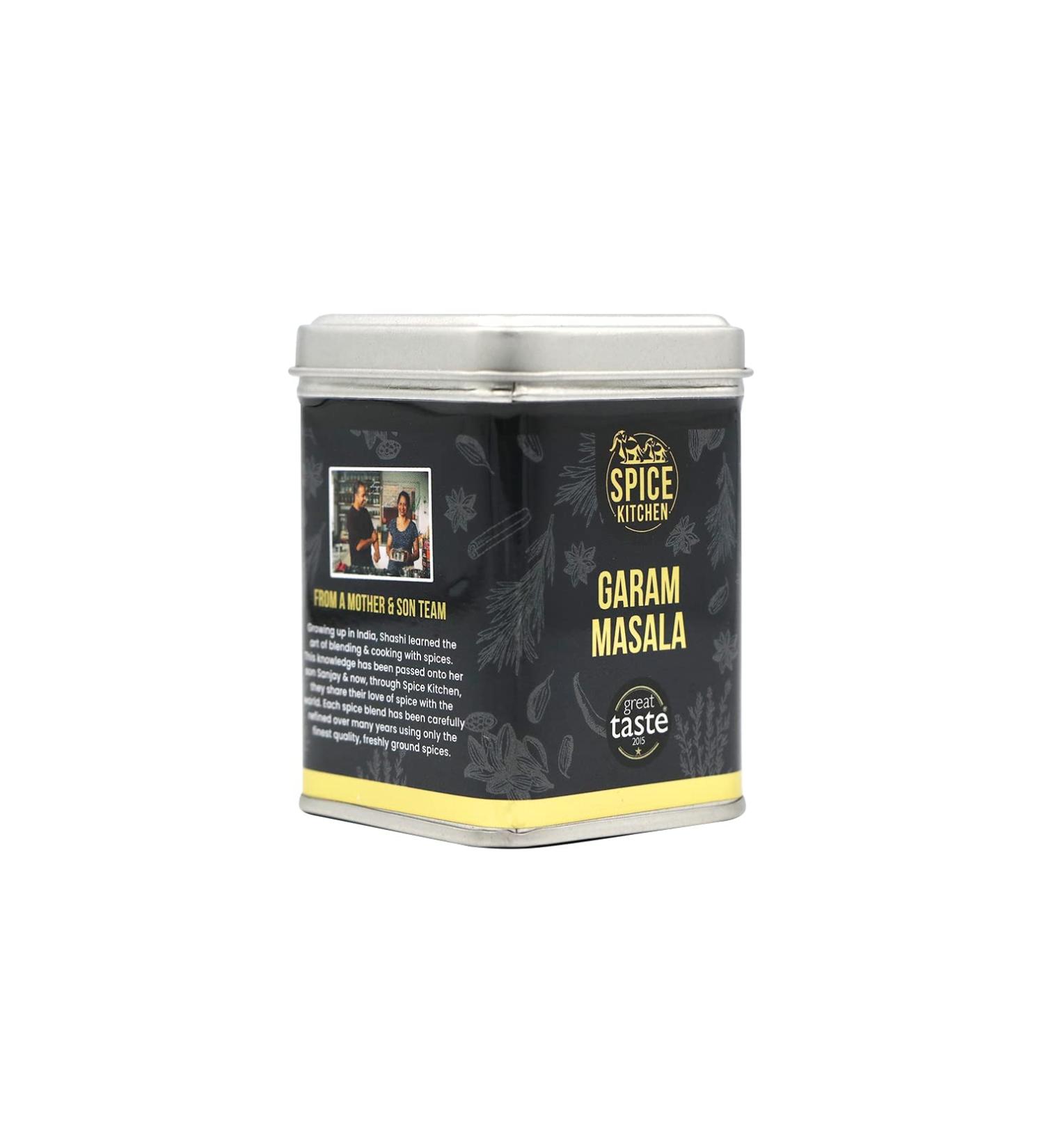 Spice Kitchen Garam Masala blend Award-Winning Indian Curry Powder (80g) - Buy Online on GoSupps.com