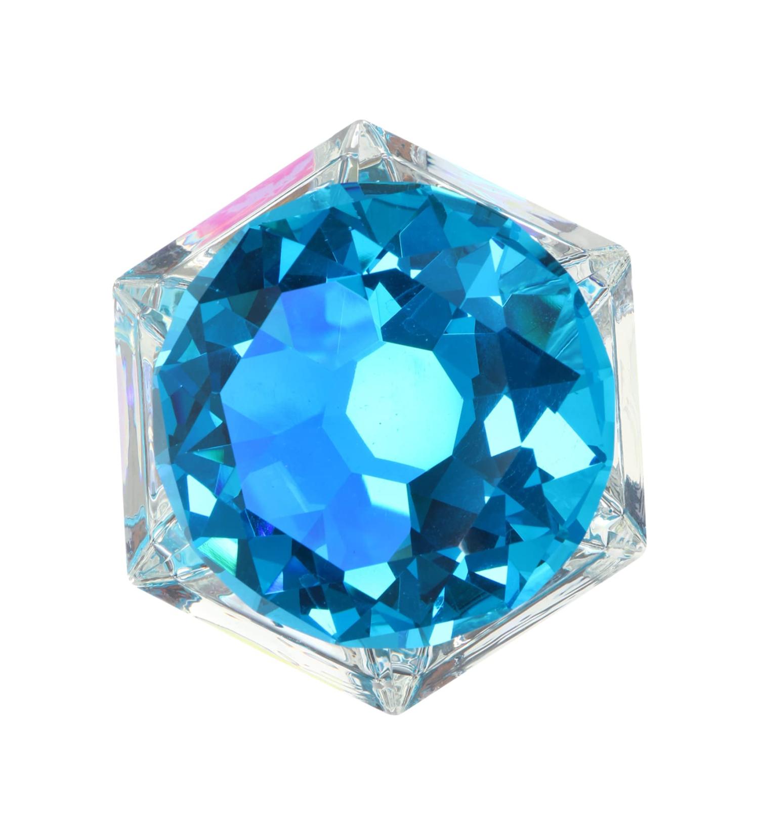 Beatifufu 1pc Nail Art Crystal Cup Acrylic Powder Holder Nail Dappen Dish Clear Dappen Dishes Cup Acrylic Liquid Dish with Lid Containers with Lids Manicure Alien Crystal Art Glass 7.5x6cm Blue - Buy Online on GoSupps.com