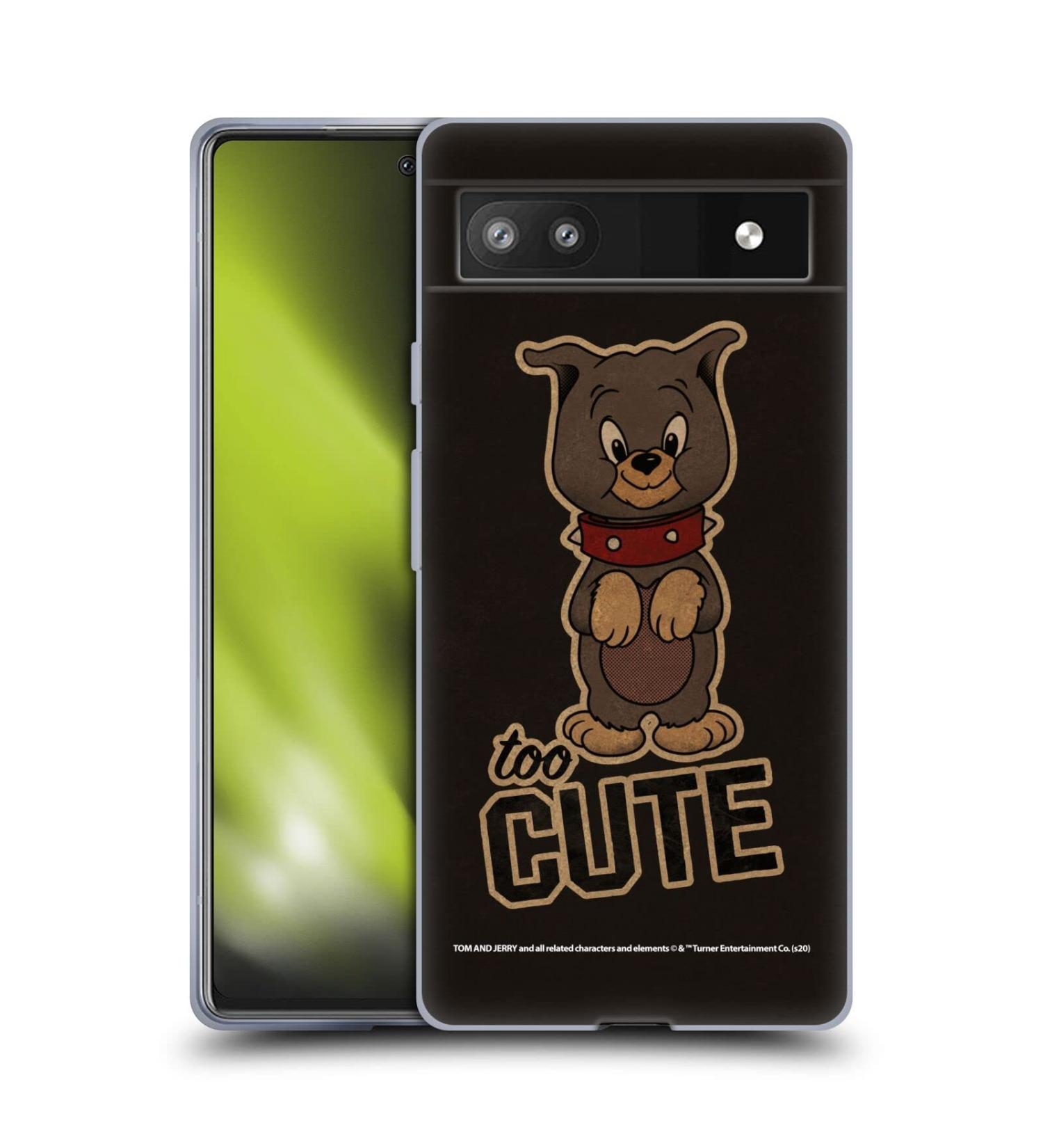 Tom and Jerry So Suess Typography Art Soft Gel Case for Google Pixel 6a | Head Case Designs - Buy Online on GoSupps.com