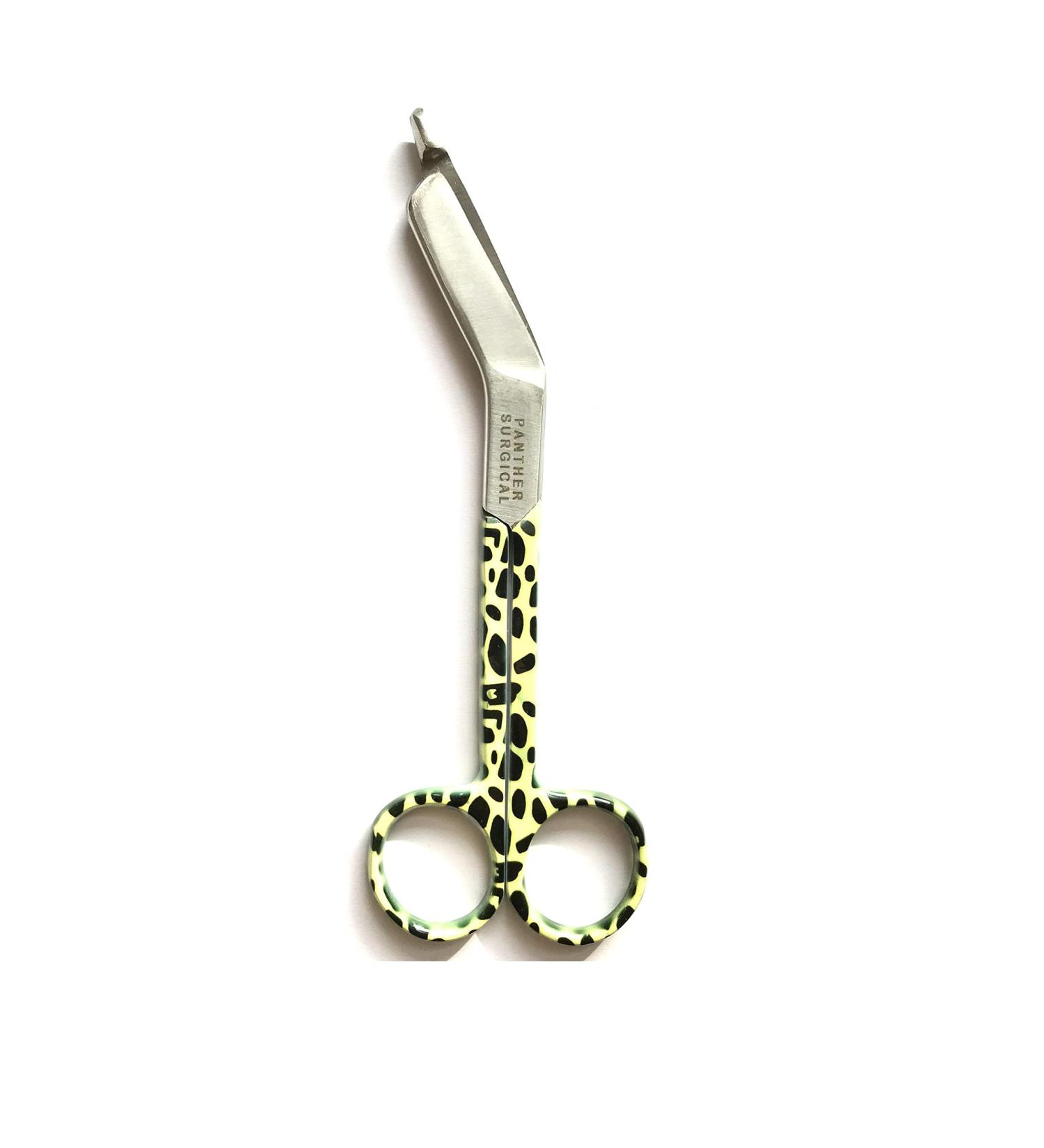 Panther Surgical Stainless Steel 5.5 Lister Bandage Scissors - Leopard Pattern - Buy Online on GoSupps.com