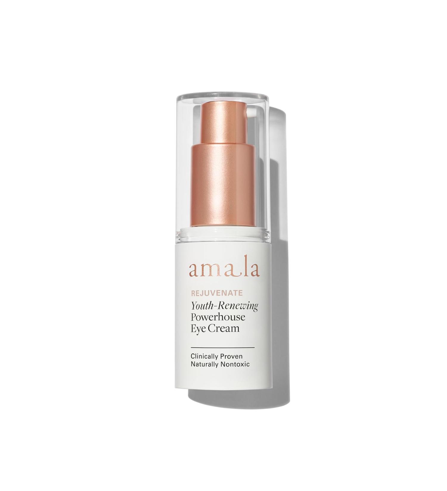 Amala Youth-Renewing Eye Cream | Anti-Aging Dark Circle & Puffiness Treatment with French Pine Extract | 15ml - Buy Online on GoSupps.com