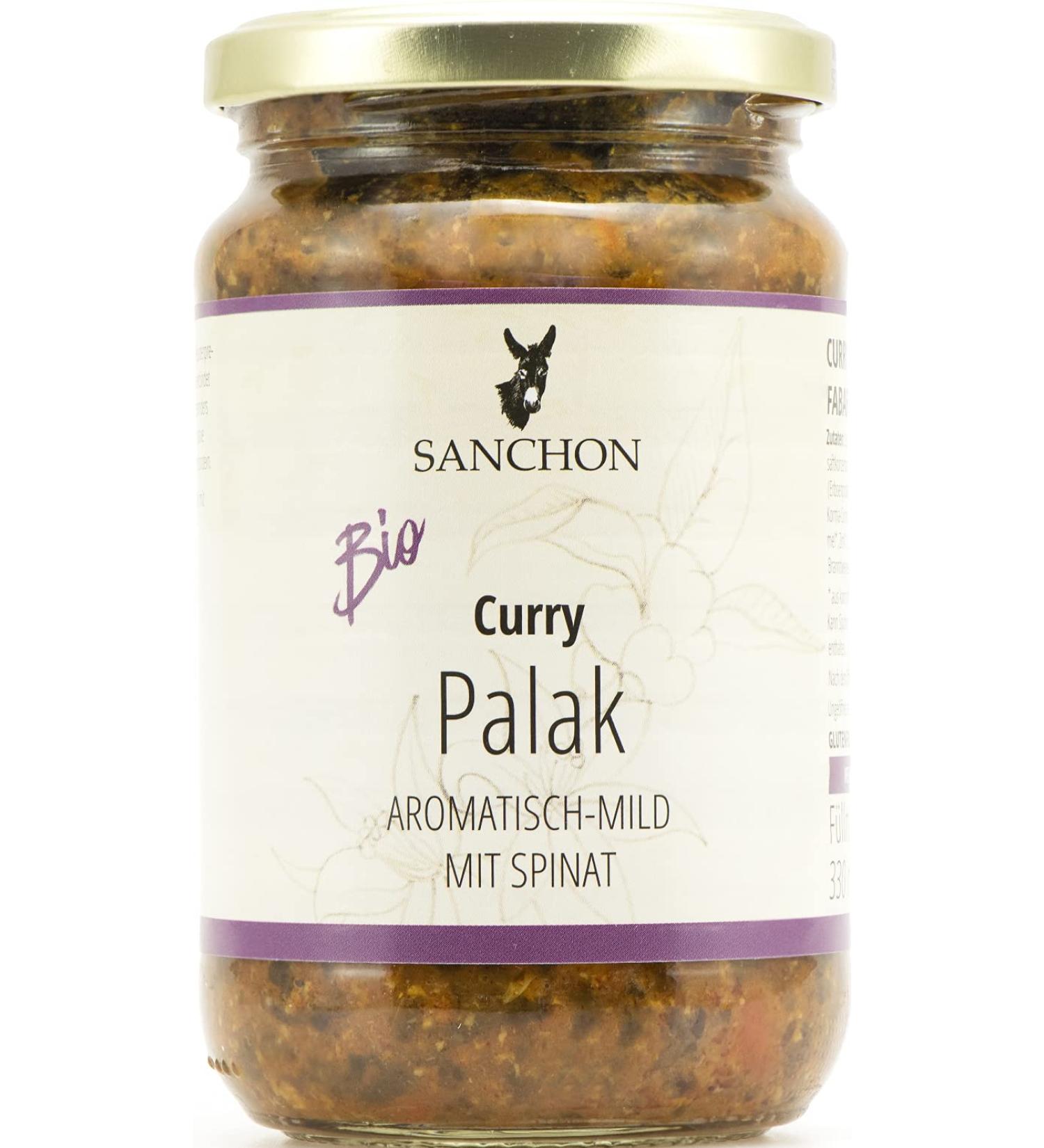 Sanchon Sanchon Sauce curry "Palak" bio 330 ml