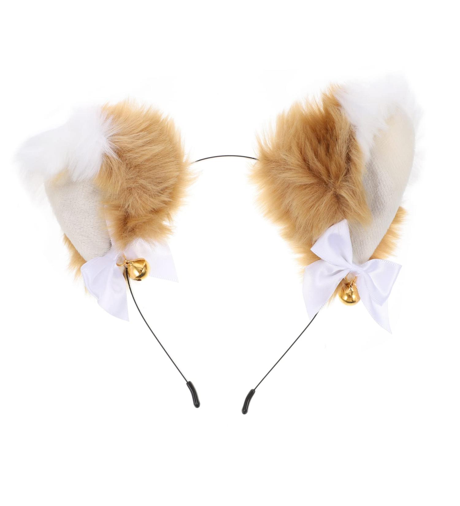 VINTORKY Cat Ear Bell Headband Party Hairband Cosplay Hair Hoop Ear Headband Animal Hair Hoop Hair Accessory for Party Ear Hair Hoop Party Headdress Party Hair Hoop Plush Hair Ear Hairband - Buy Online on GoSupps.com